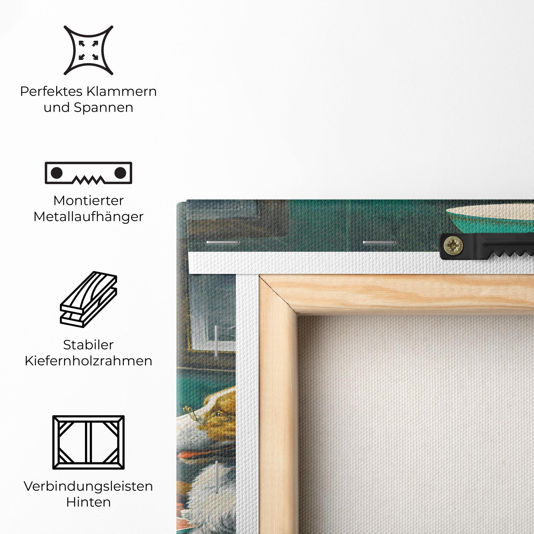 Leinwandbild Poker Game mockup 5