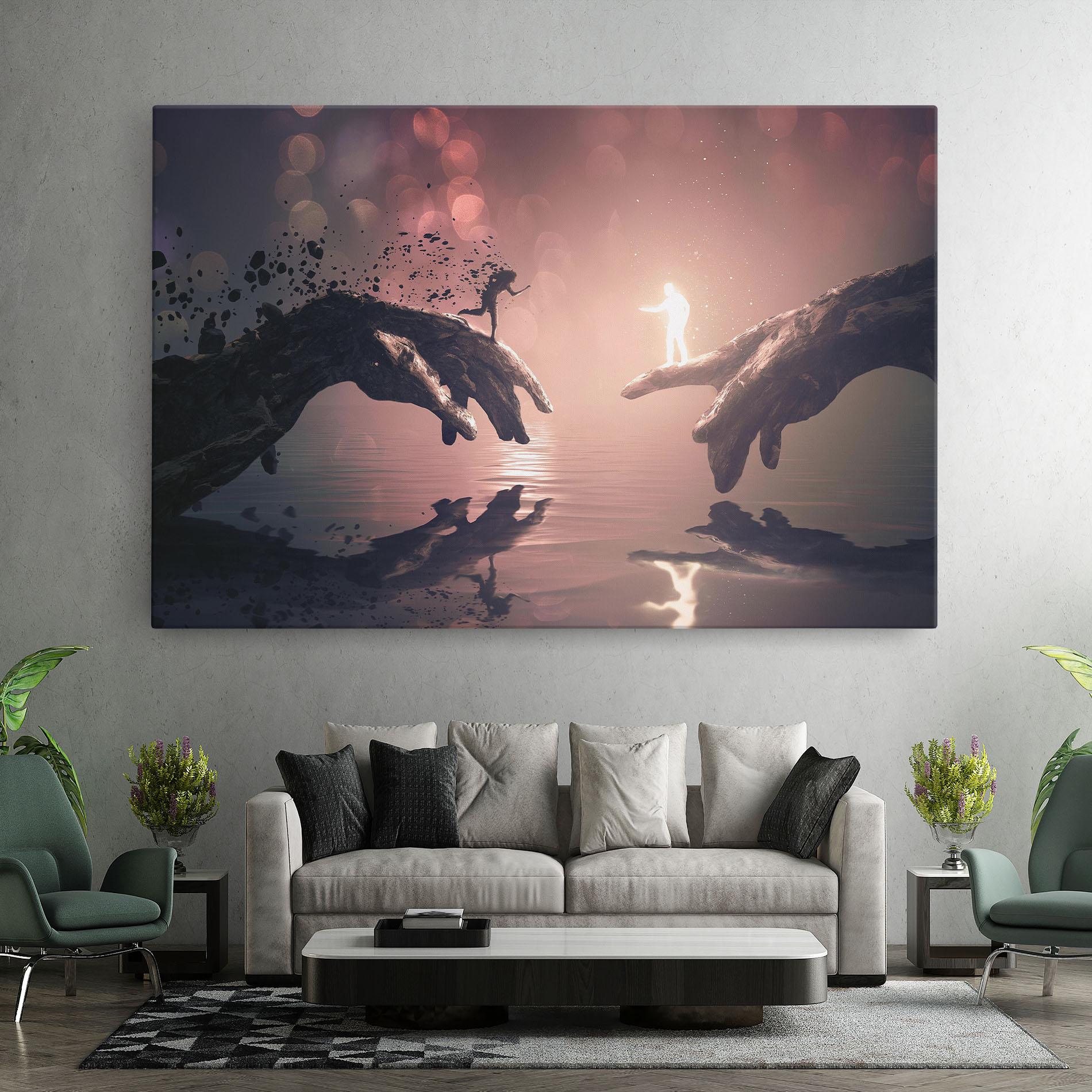 Leinwandbild Life Story mockup 7