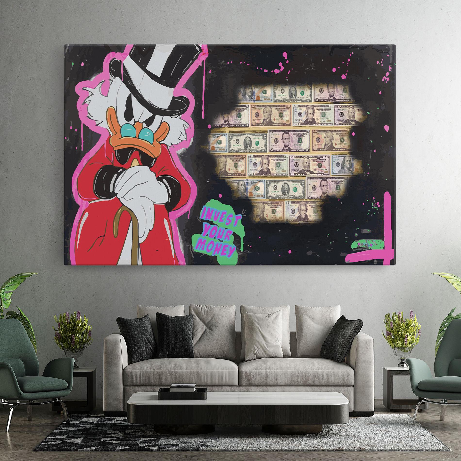 Leinwandbild Money Advice mockup 7