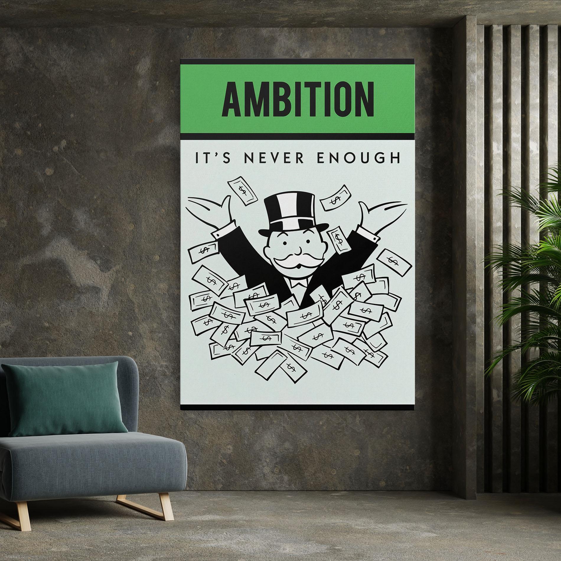 Leinwandbild AMBITION mockup 7