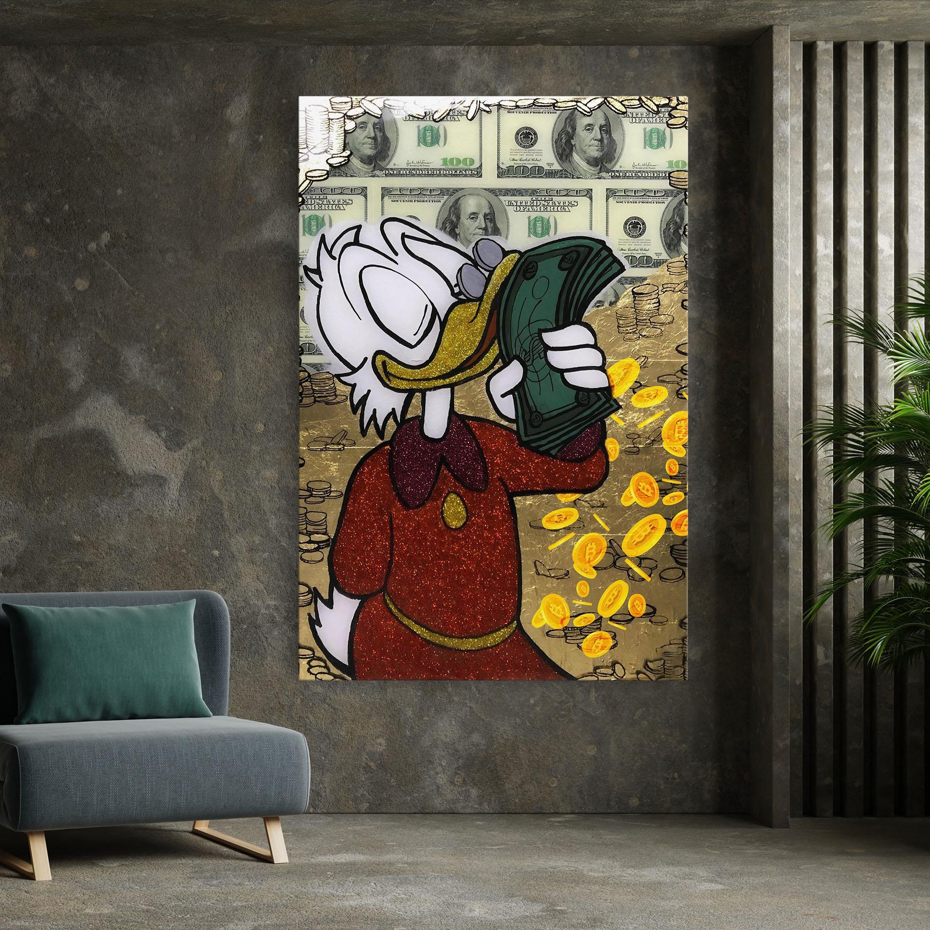 Leinwandbild Smell Like Money mockup 7