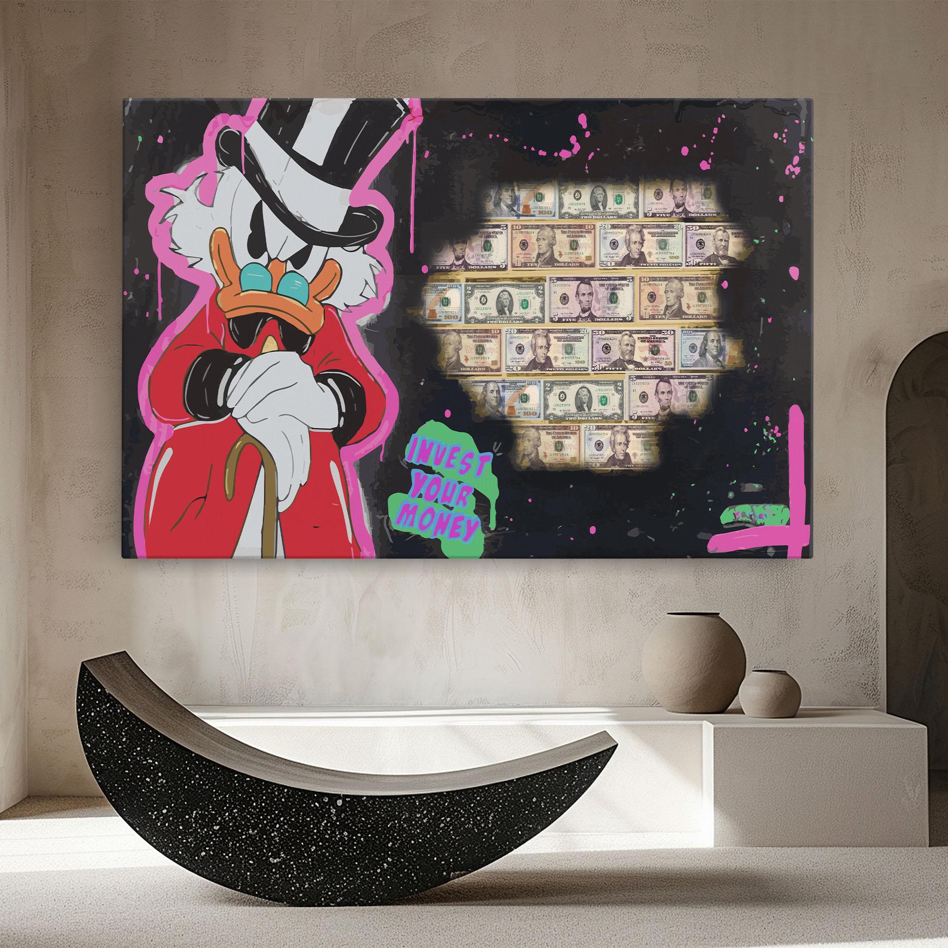 Leinwandbild Money Advice mockup 8