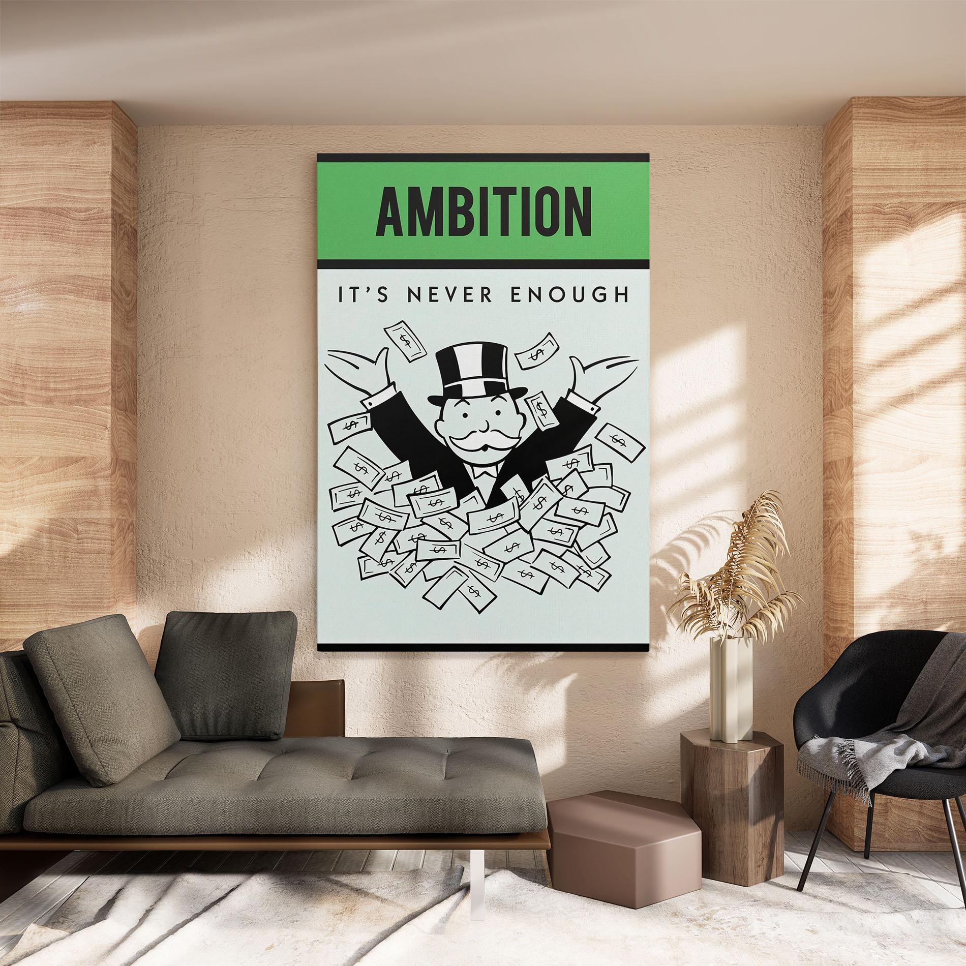 Leinwandbild AMBITION mockup 8