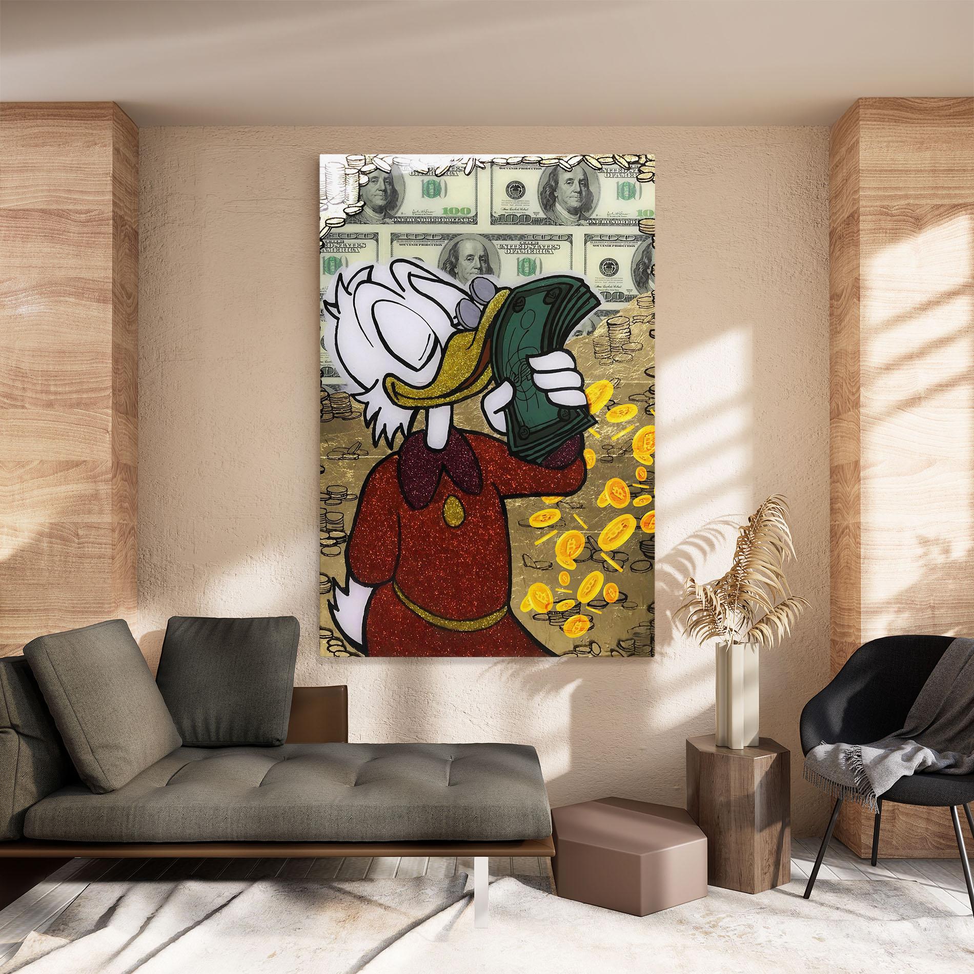 Leinwandbild Smell Like Money mockup 8