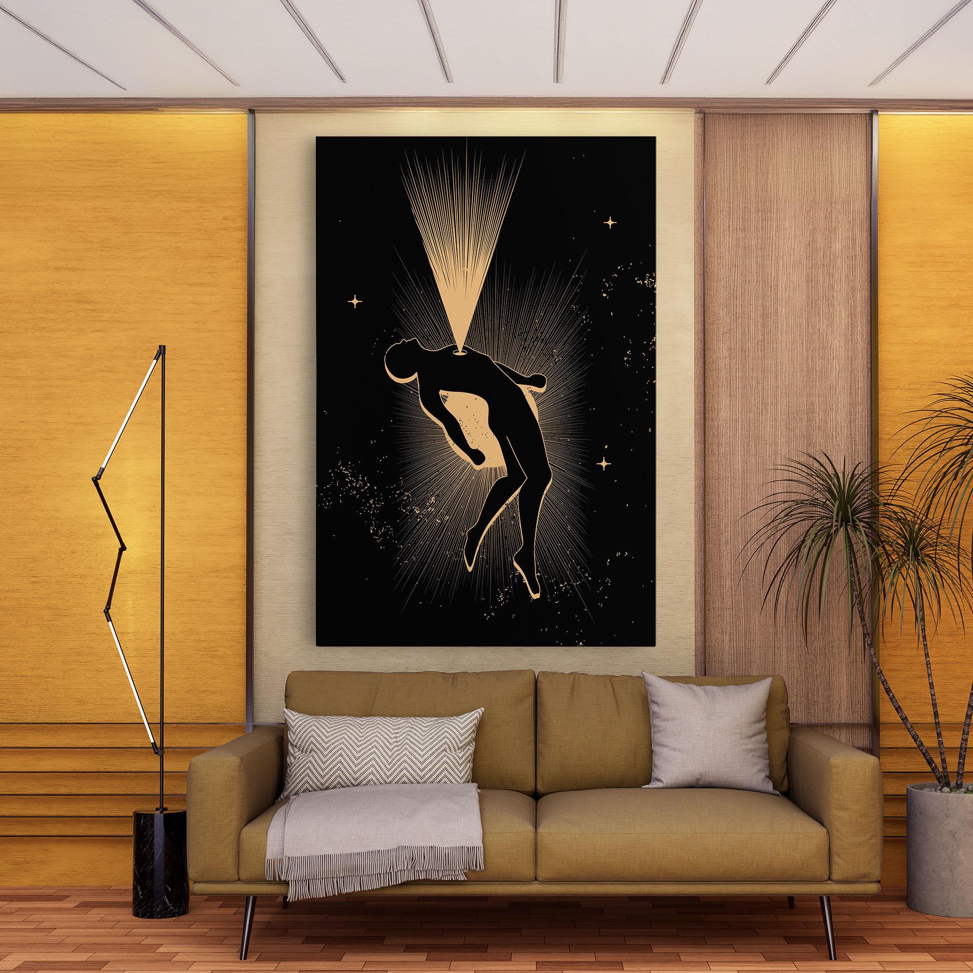 Leinwandbild Body And Soul mockup 9