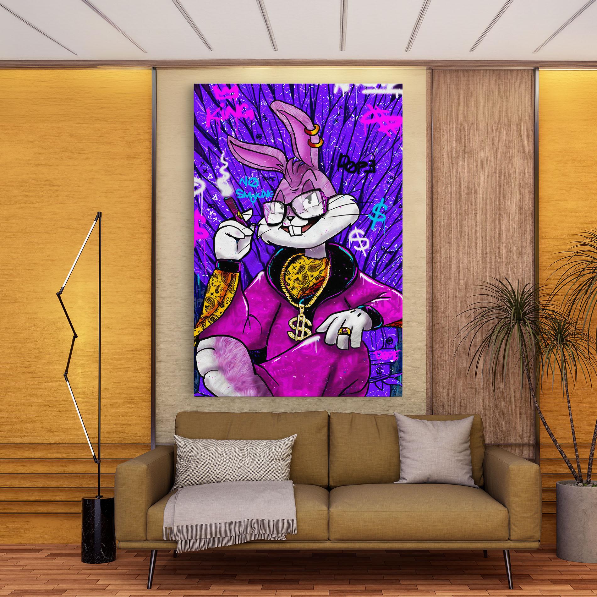 Leinwandbild Boss Buny mockup 9