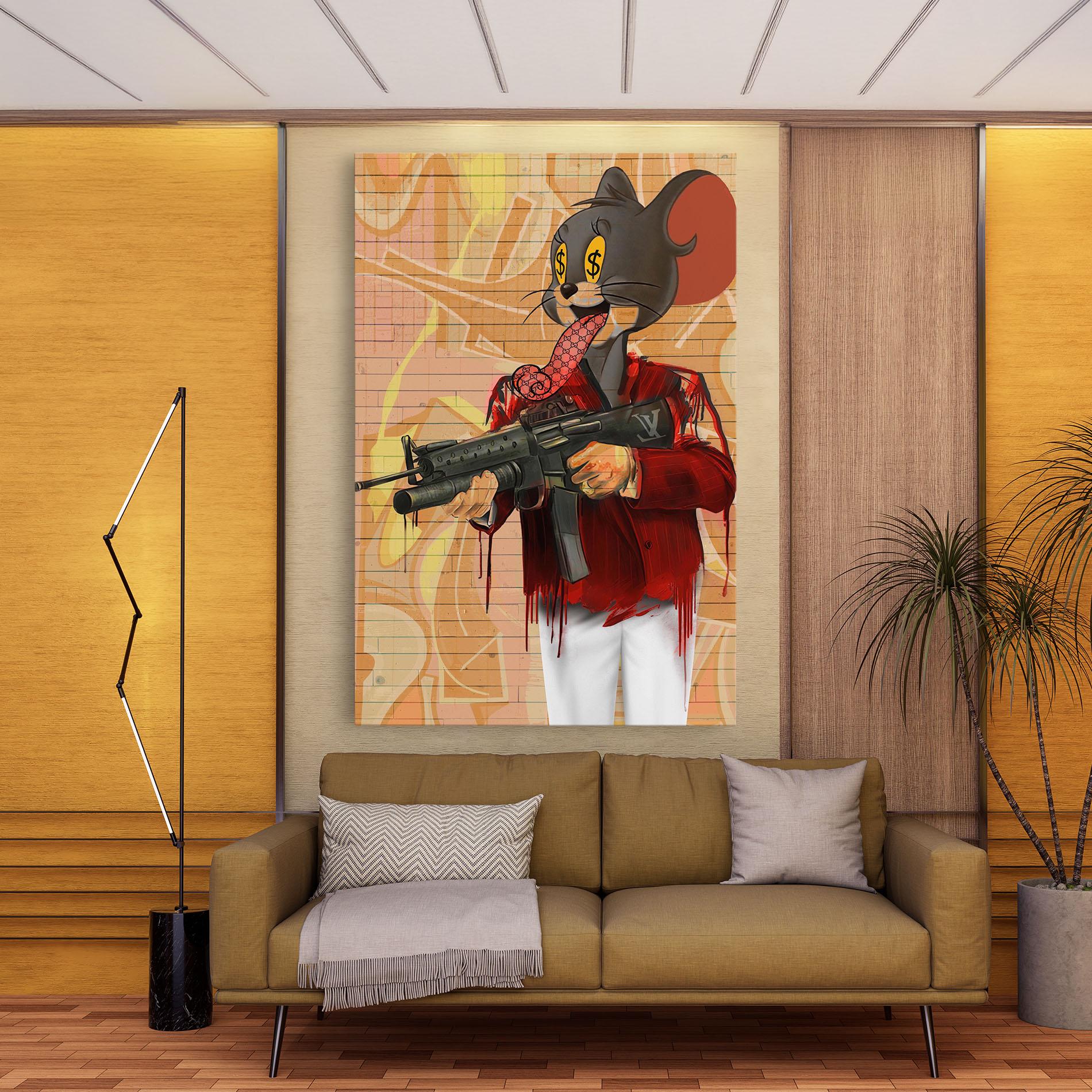 Leinwandbild Jerry mockup 9