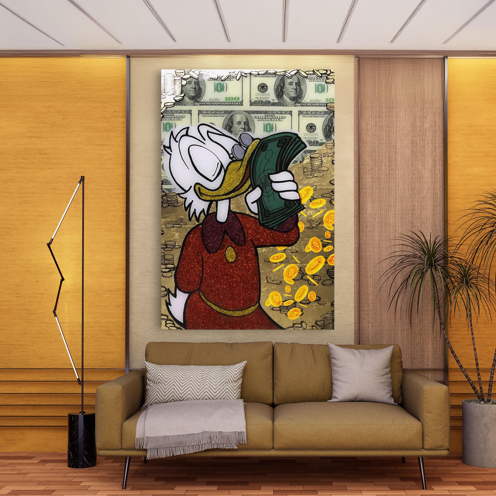 Leinwandbild Smell Like Money mockup 9