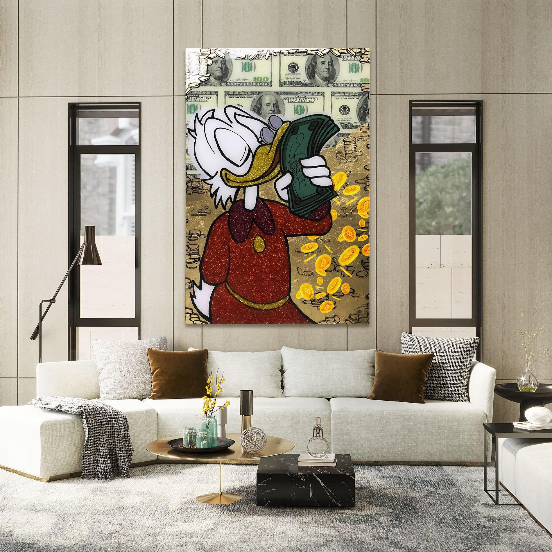 Leinwandbild Smell Like Money mockup 2