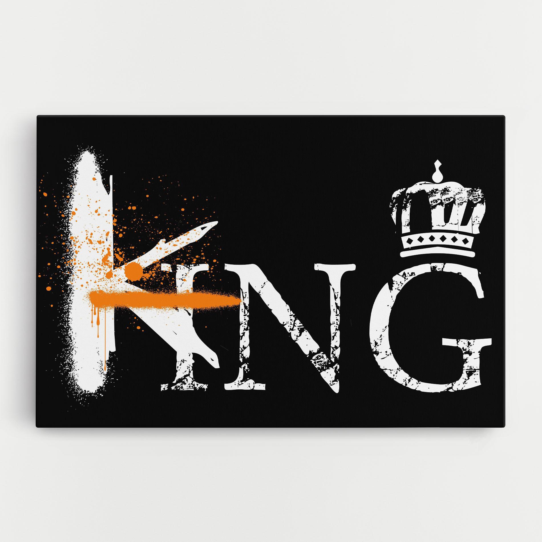 Leinwandbild King Spray mockup 0