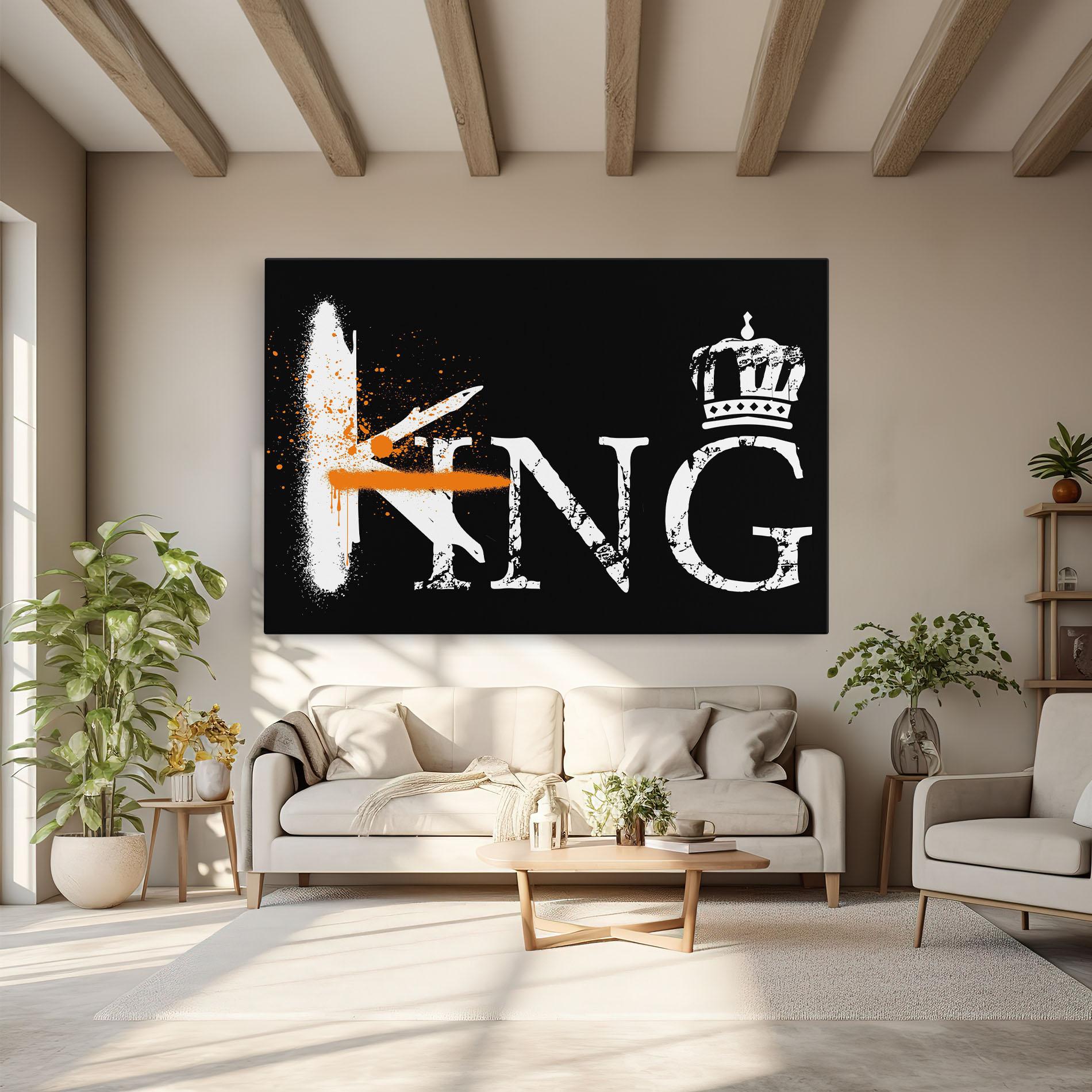 Leinwandbild King Spray mockup 6