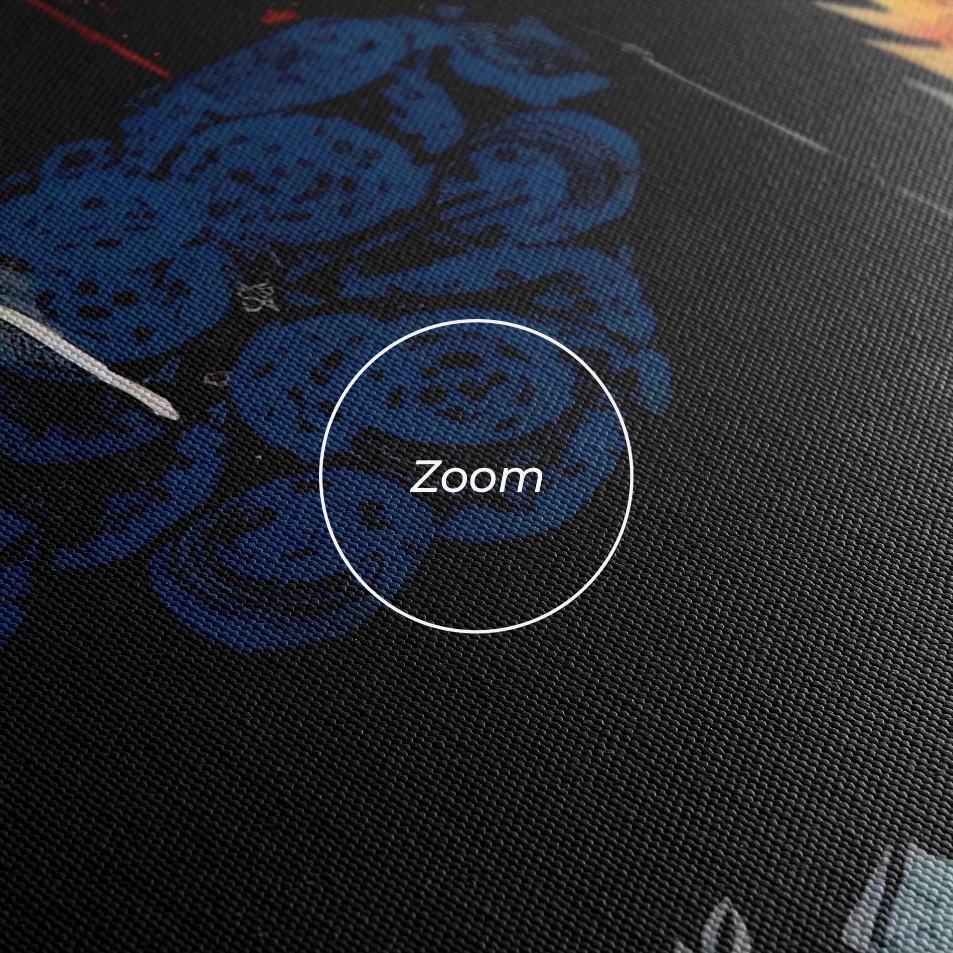 Leinwandbild Bird Old Doodle mockup 3