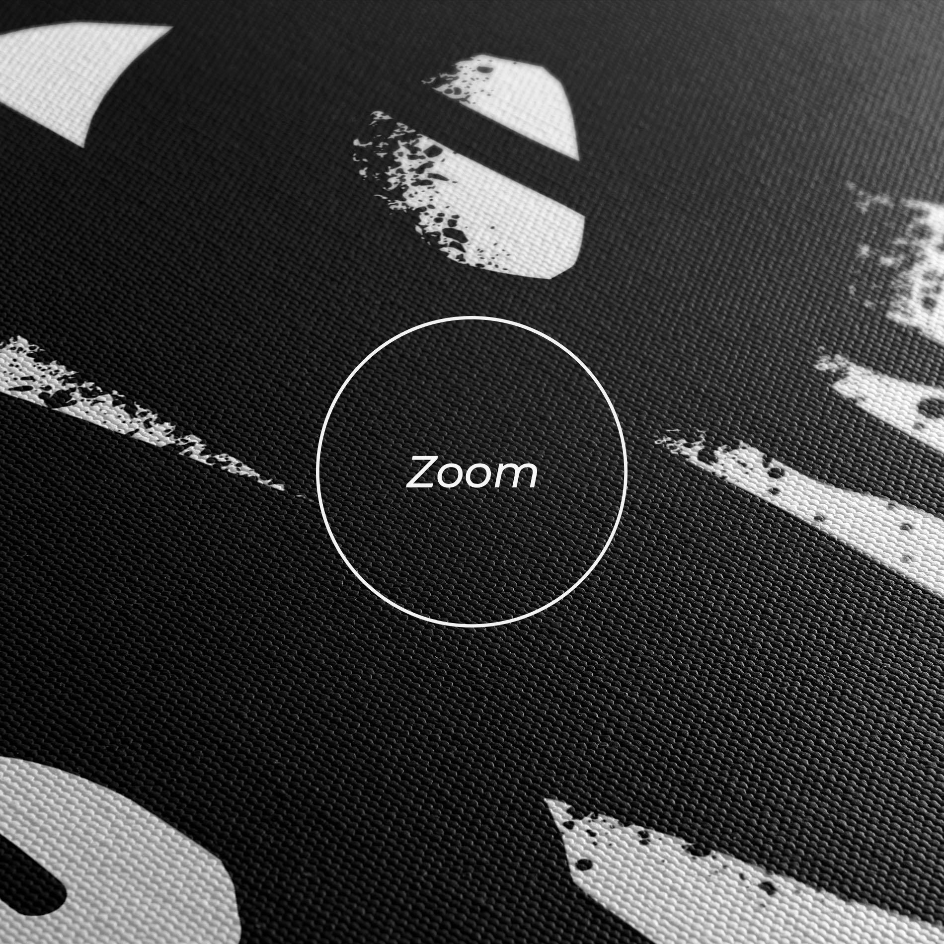 Leinwandbild Graffiti Savage mockup 3