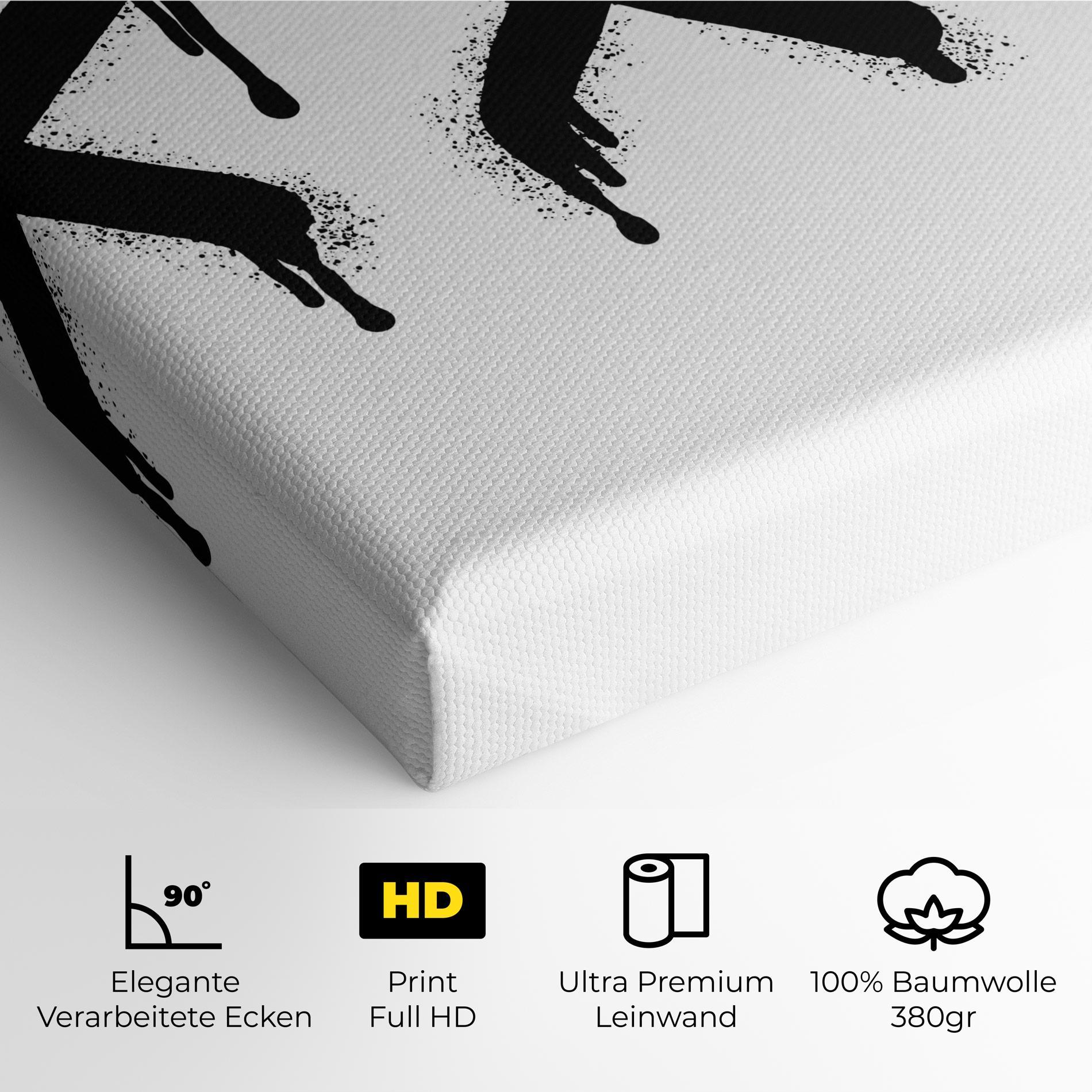 Leinwandbild Grafiti X Spray mockup 4