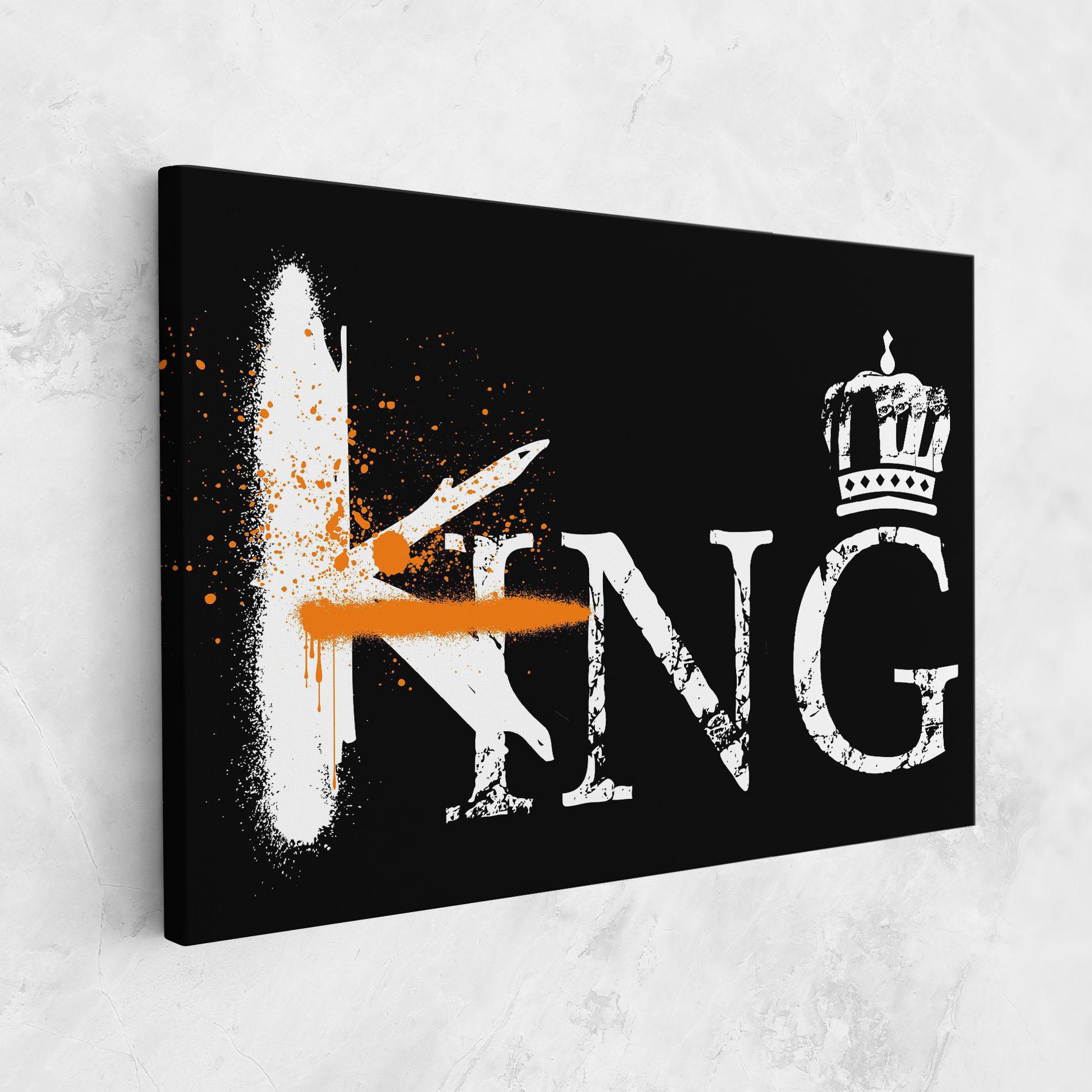 Leinwandbild King Spray mockup 1