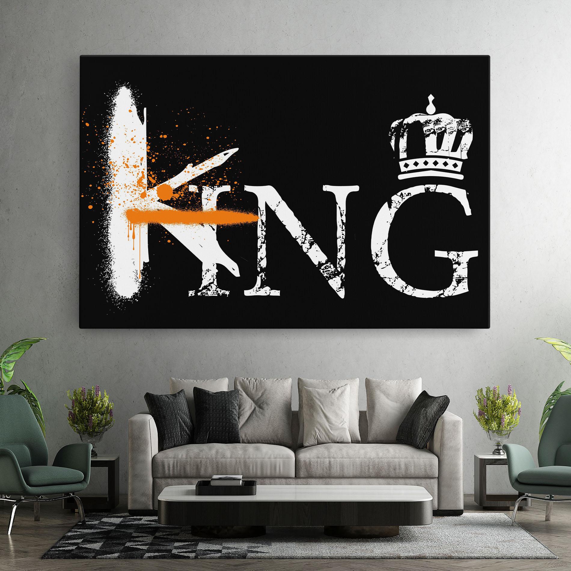 Leinwandbild King Spray mockup 7