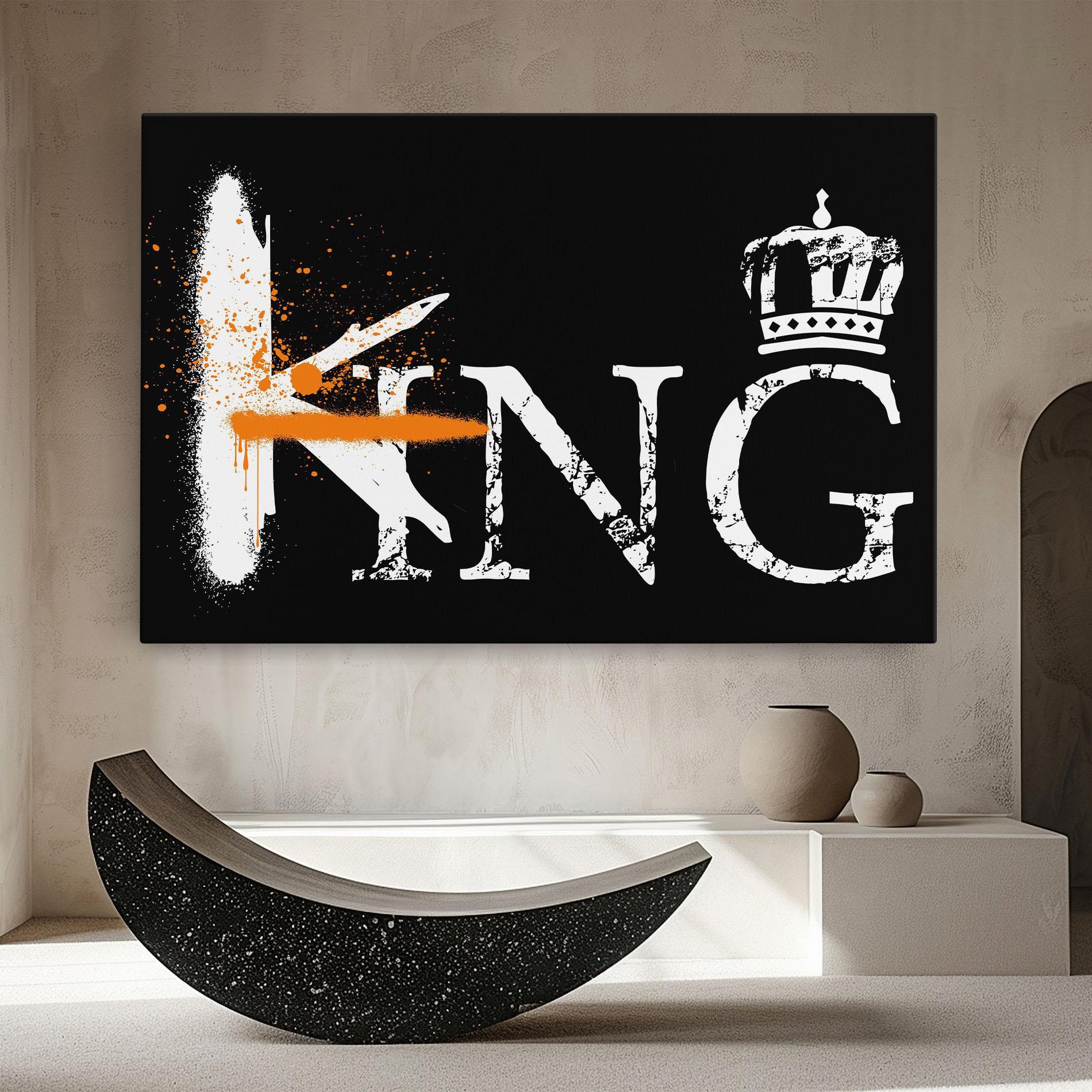 Leinwandbild King Spray mockup 8