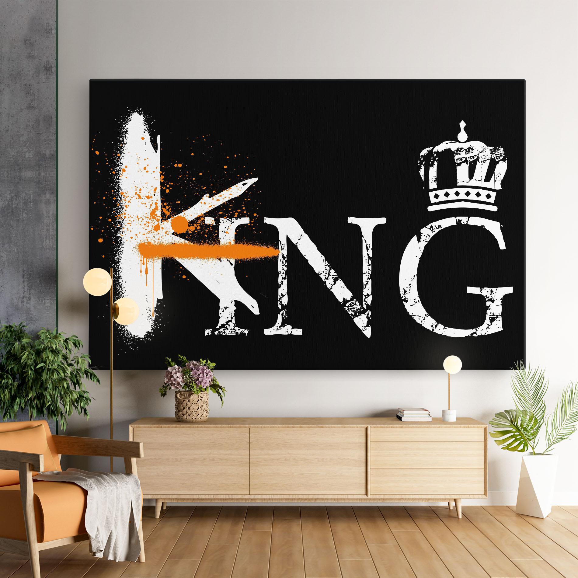 Leinwandbild King Spray mockup 9