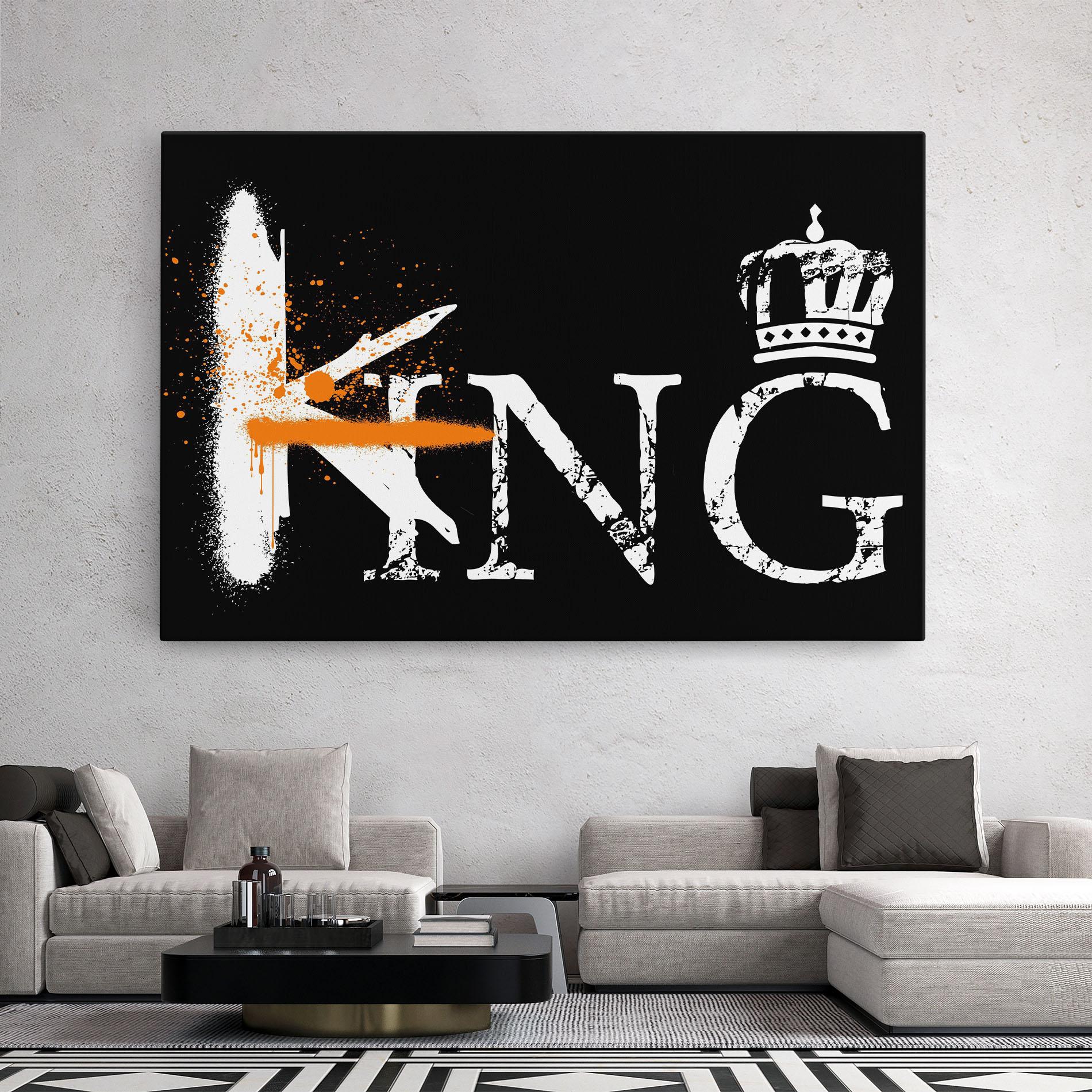 Leinwandbild King Spray mockup 2