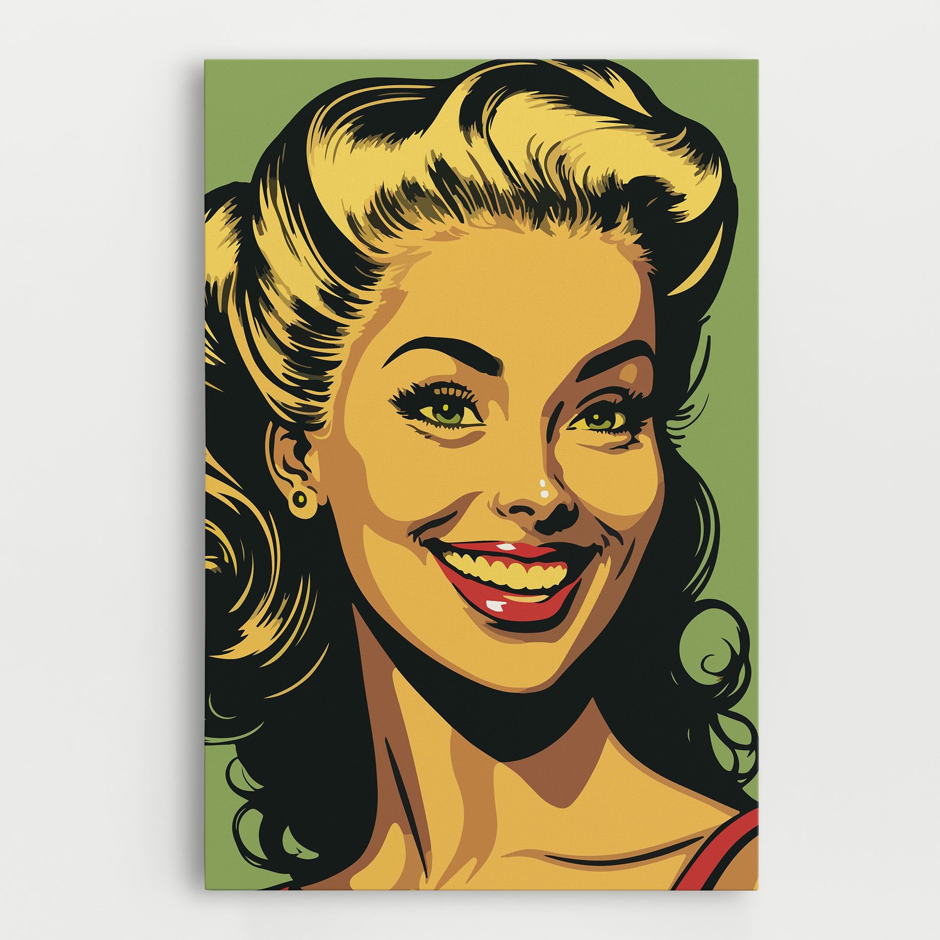 Green Light Pop Lady mockup 0