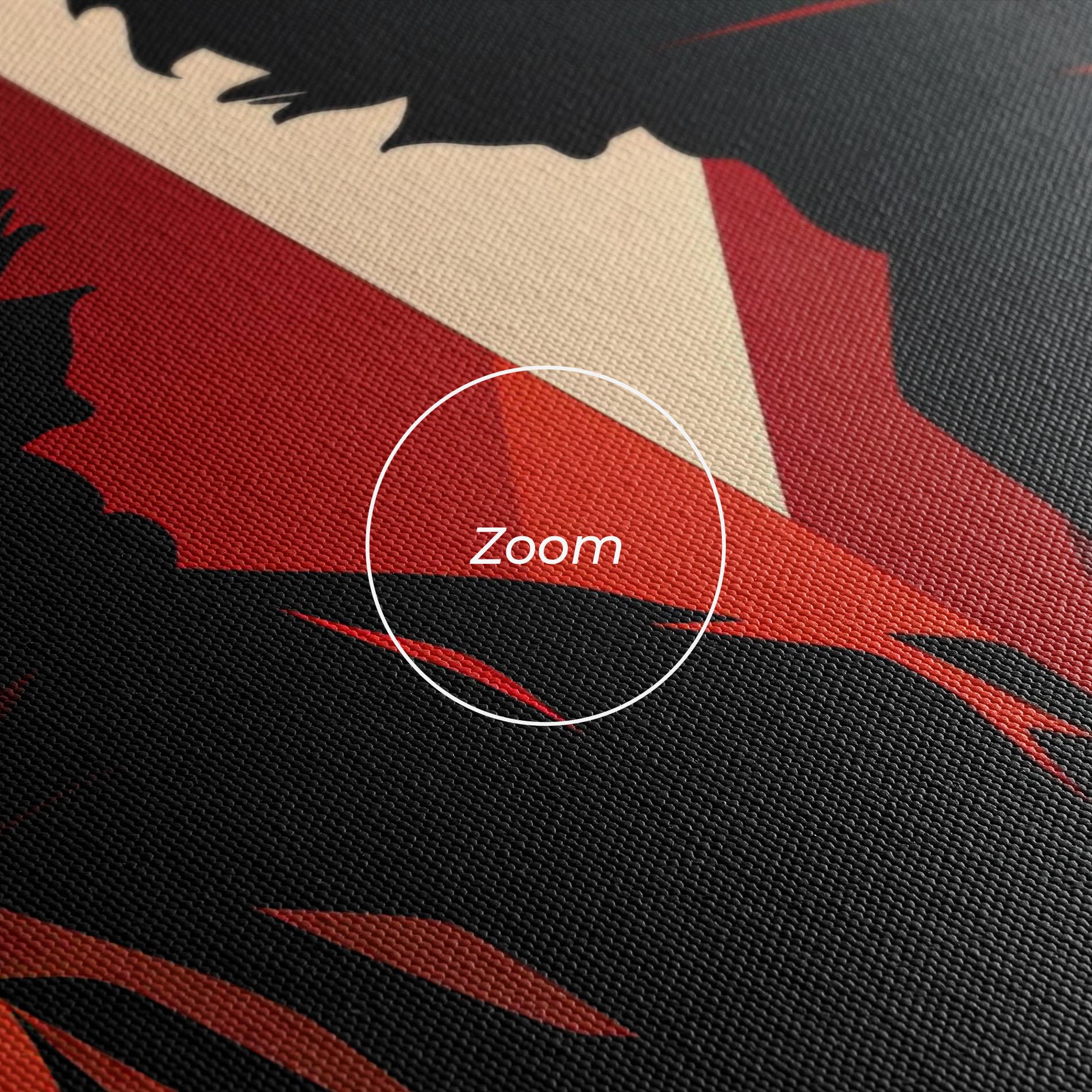 Leinwandbild Pop Outfit Lady mockup 3