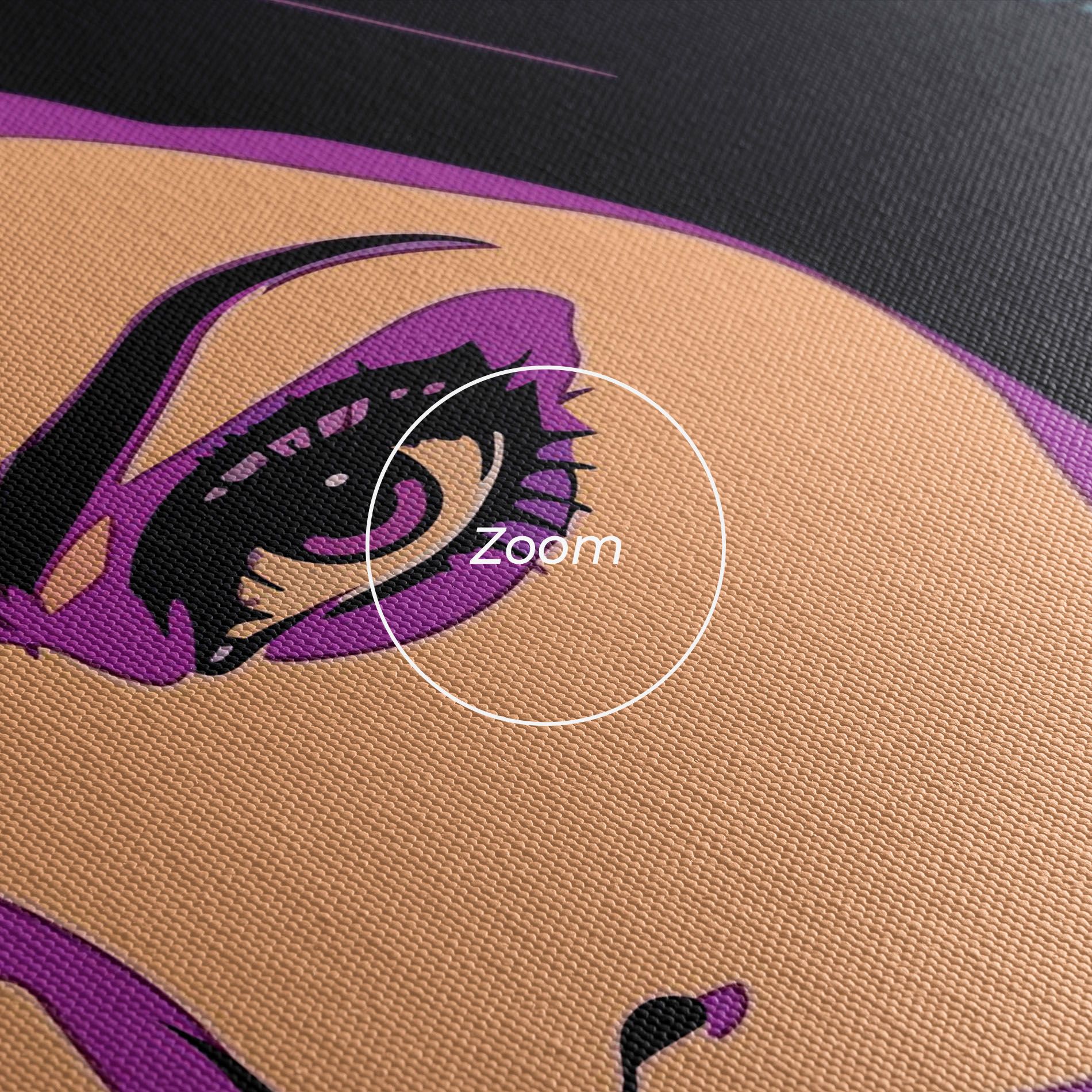 Pop Purple Woman mockup 3
