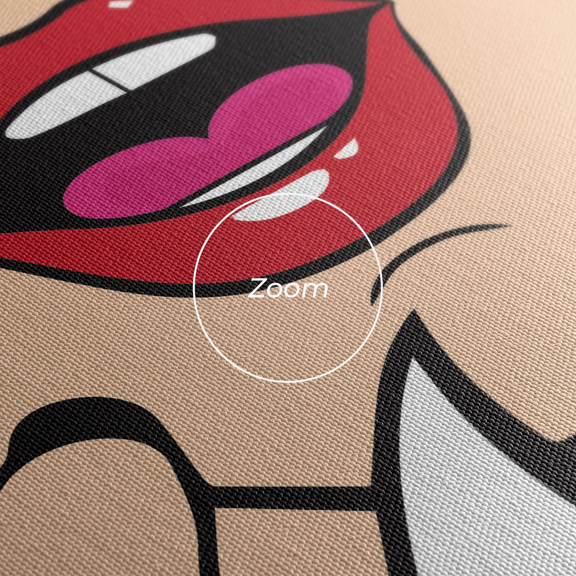 Speaking Pop Art mockup 3