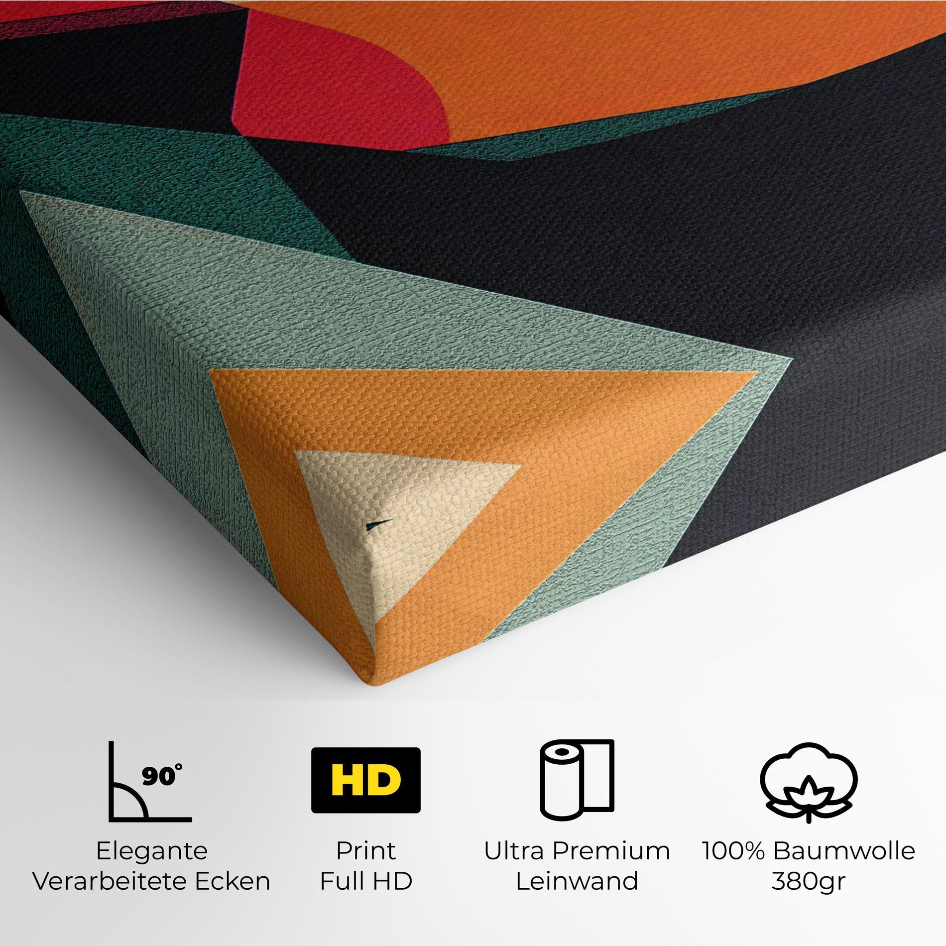 Leinwandbild Pop Art Lips mockup 4