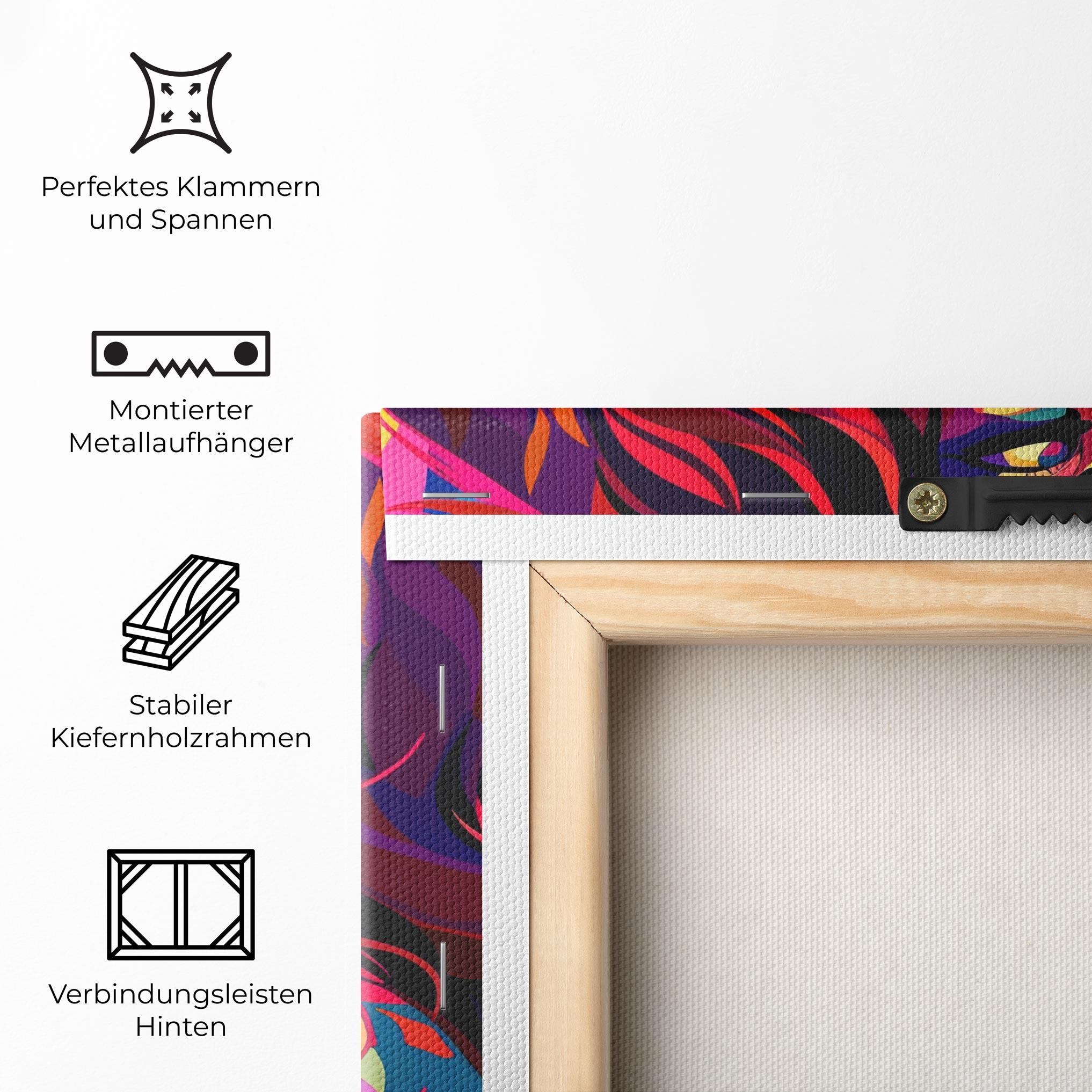 Leinwandbild Pop Color Mix mockup 5