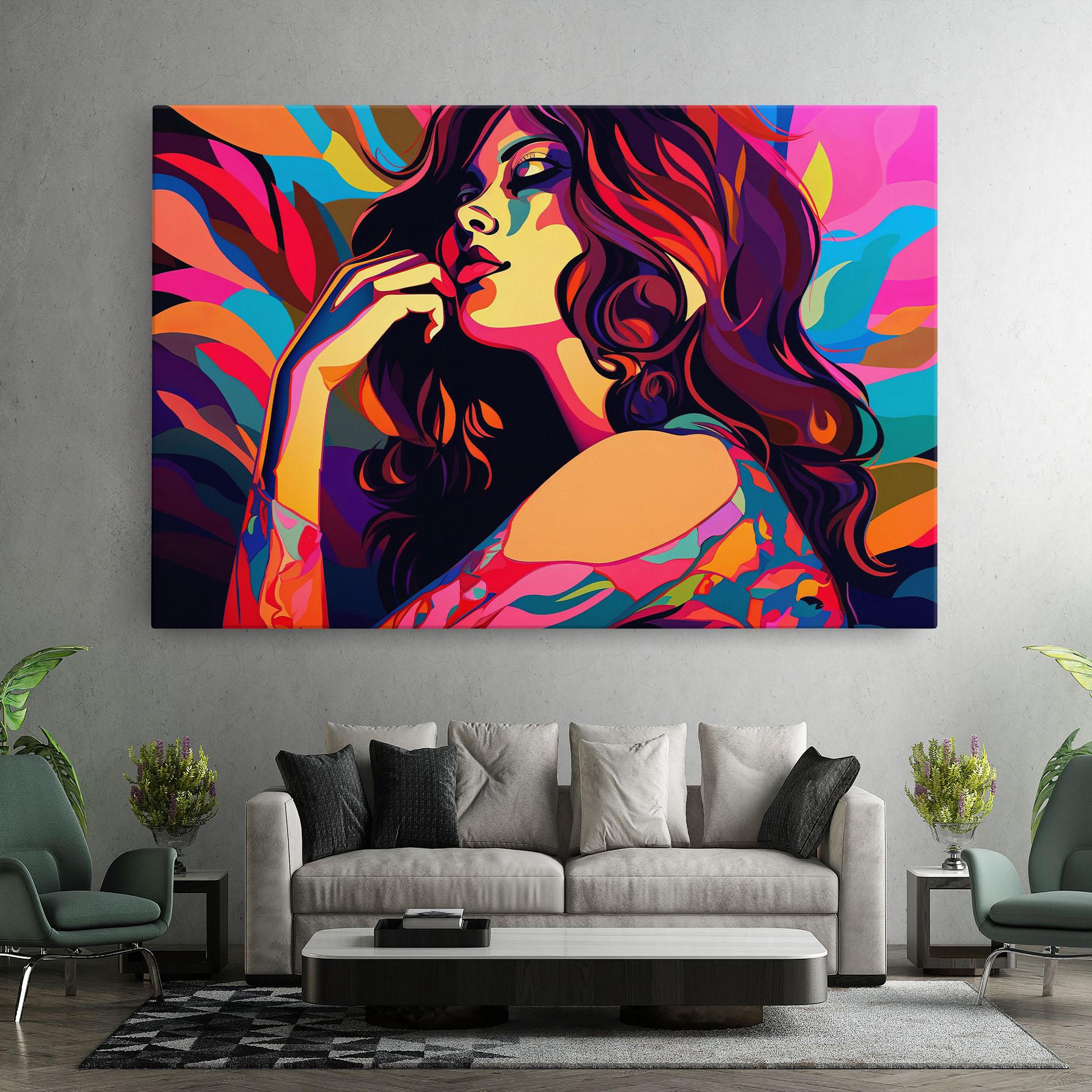 Leinwandbild Pop Color Mix mockup 7