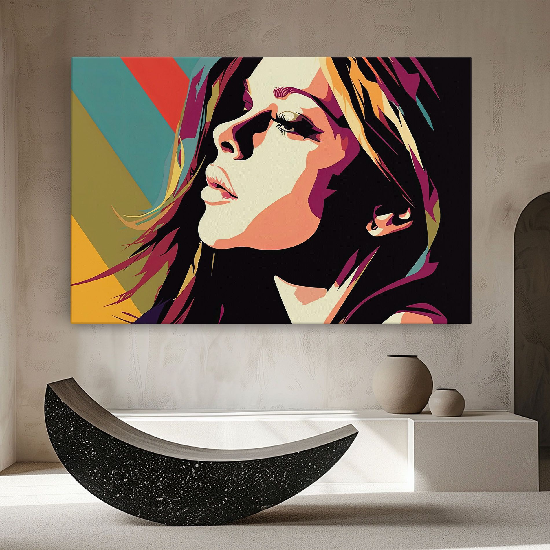Cream Pop Art mockup 8