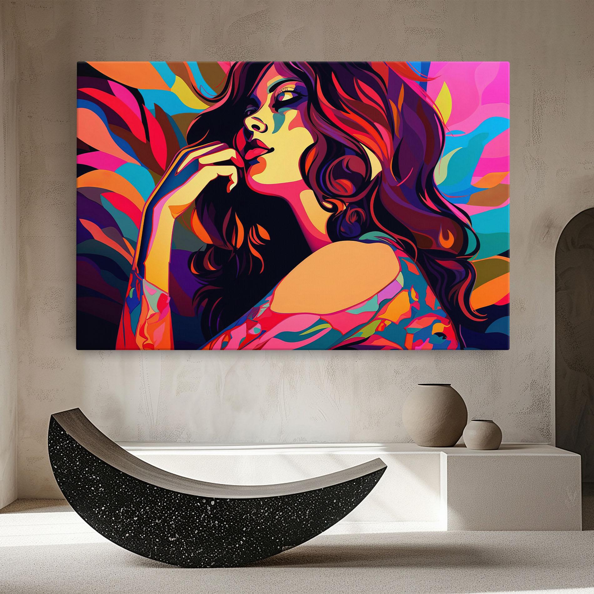 Leinwandbild Pop Color Mix mockup 8