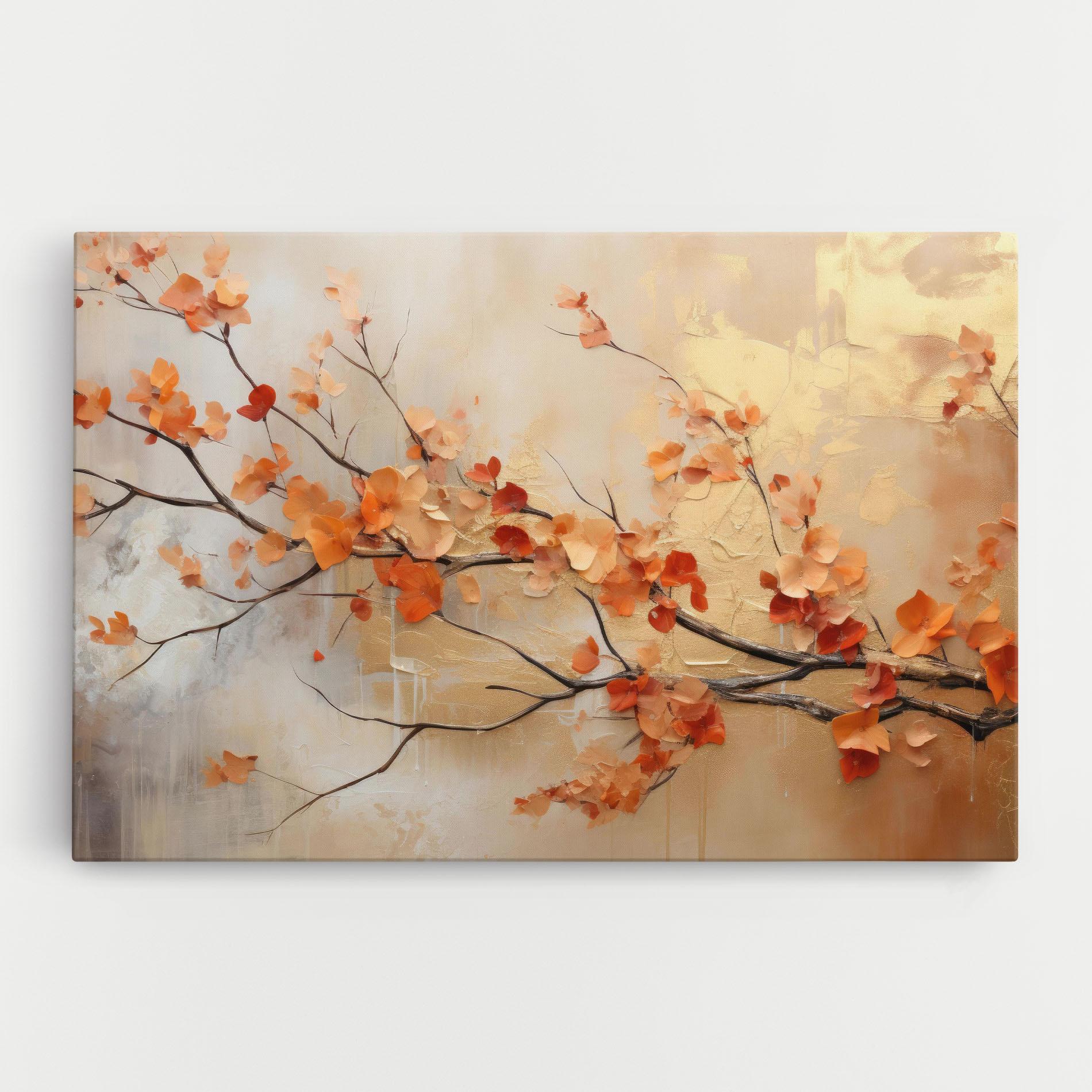 Leinwandbild Autumn Nature Art mockup 0