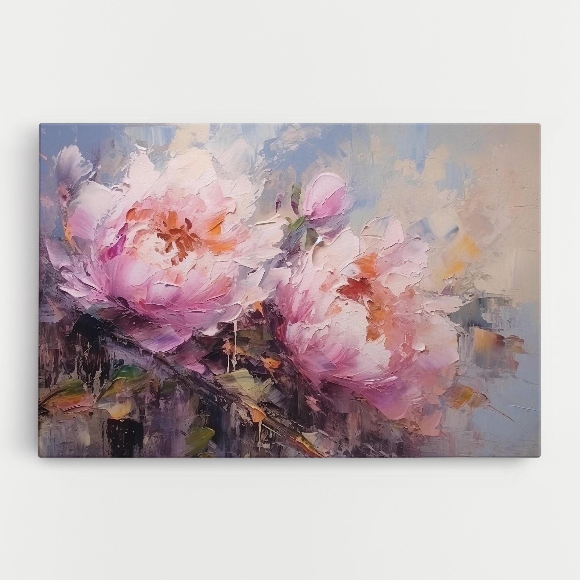 Leinwandbild Peony Art mockup 0
