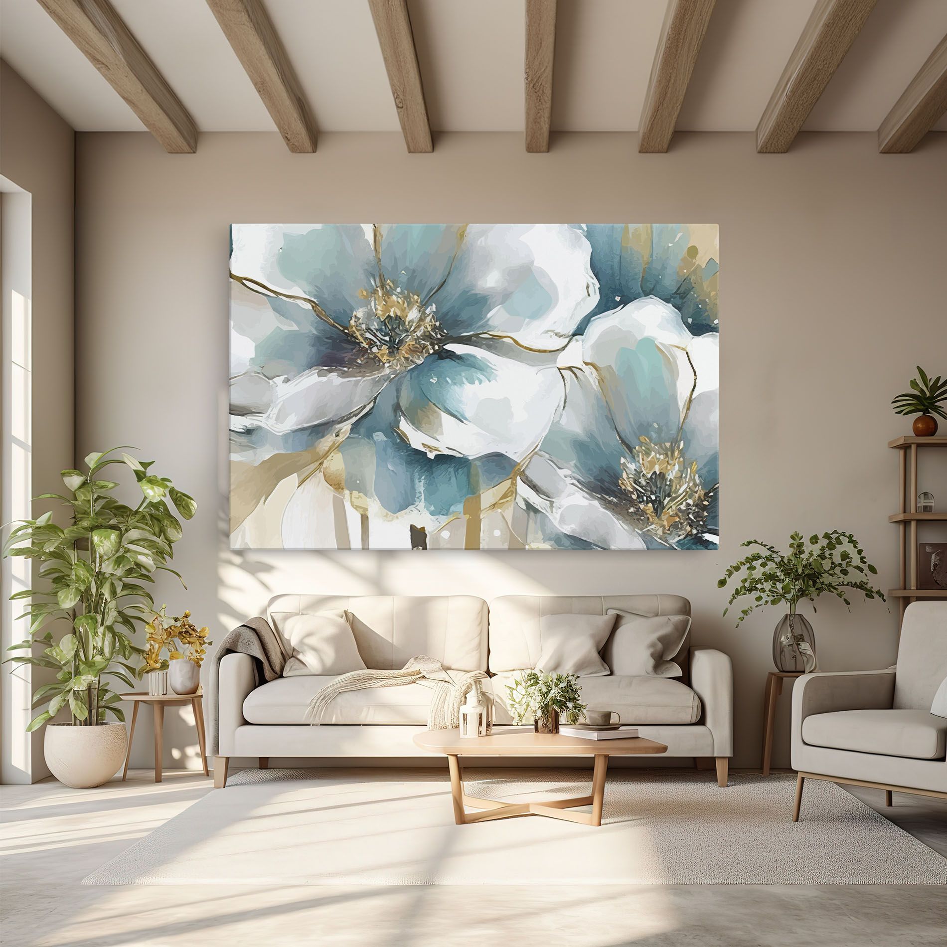 Flower Mix Art mockup 6
