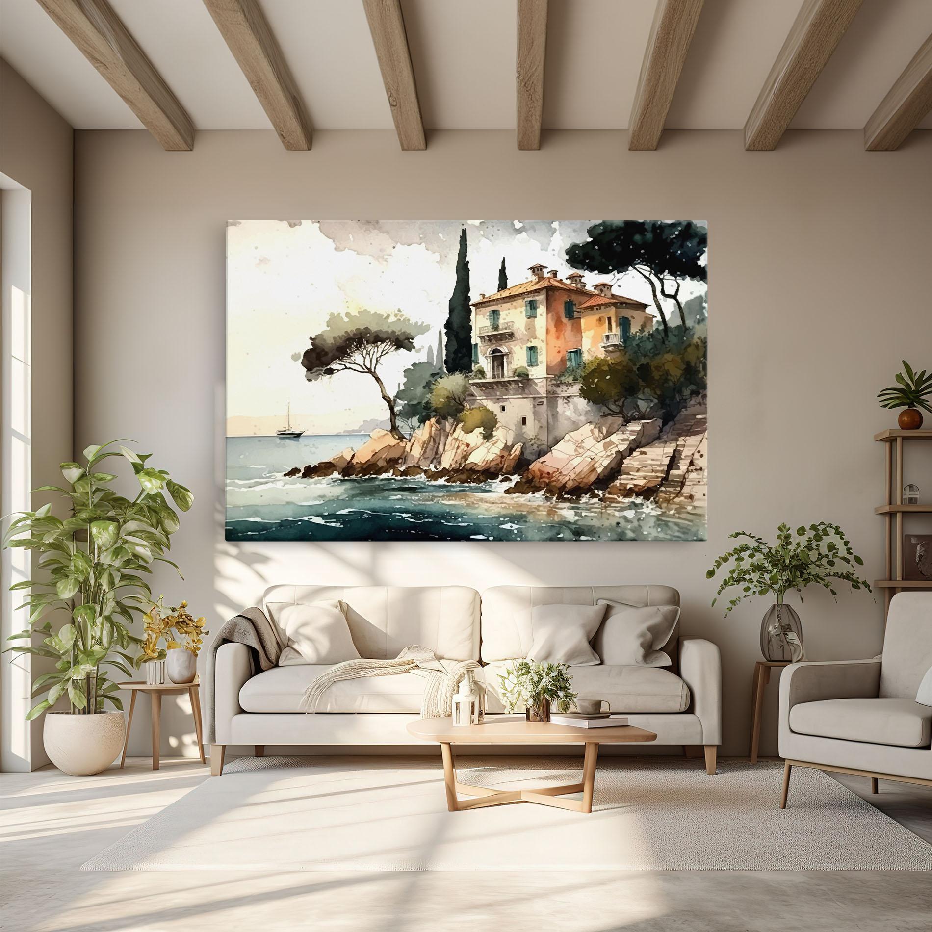Leinwandbild Stunning Painting mockup 6
