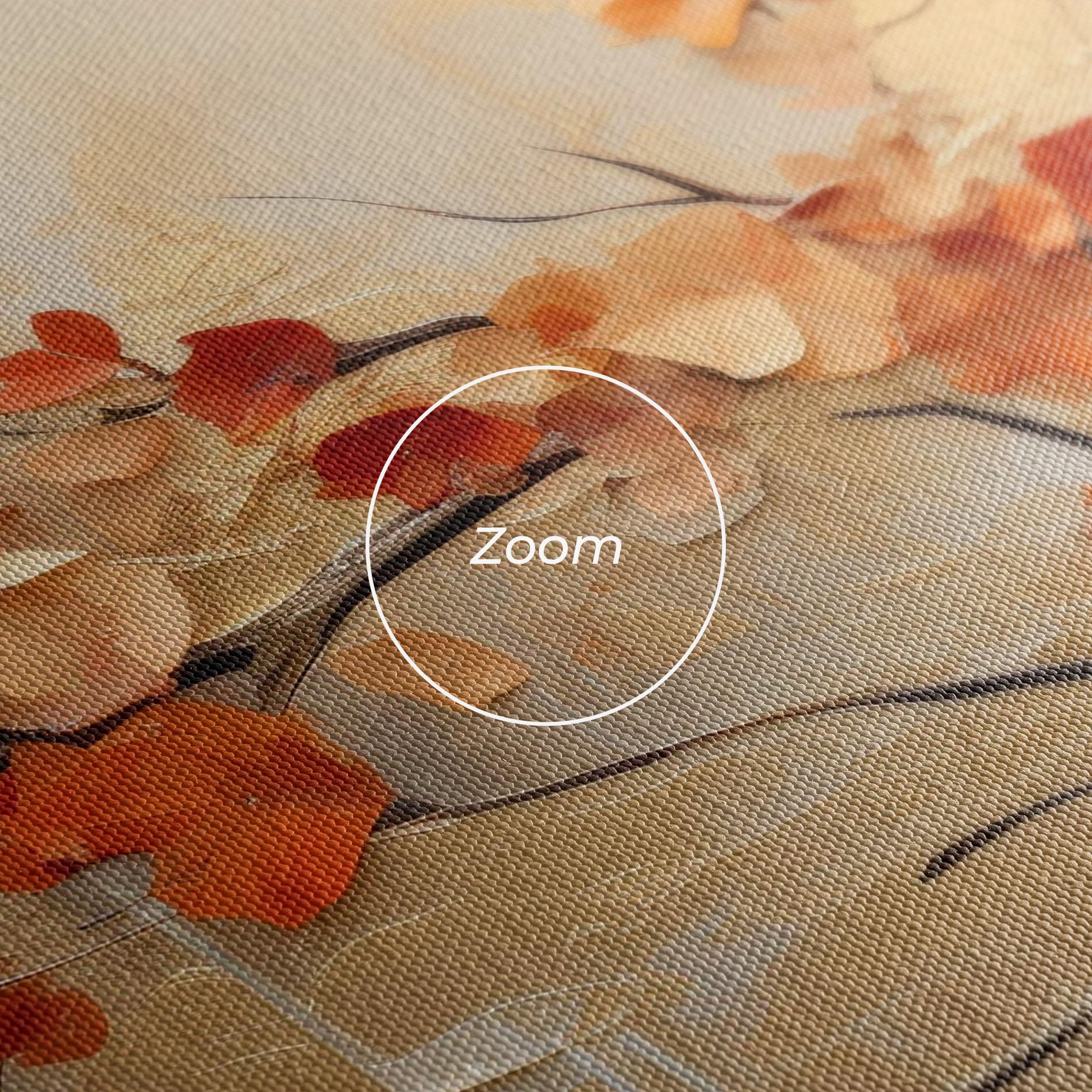 Leinwandbild Autumn Nature Art mockup 3