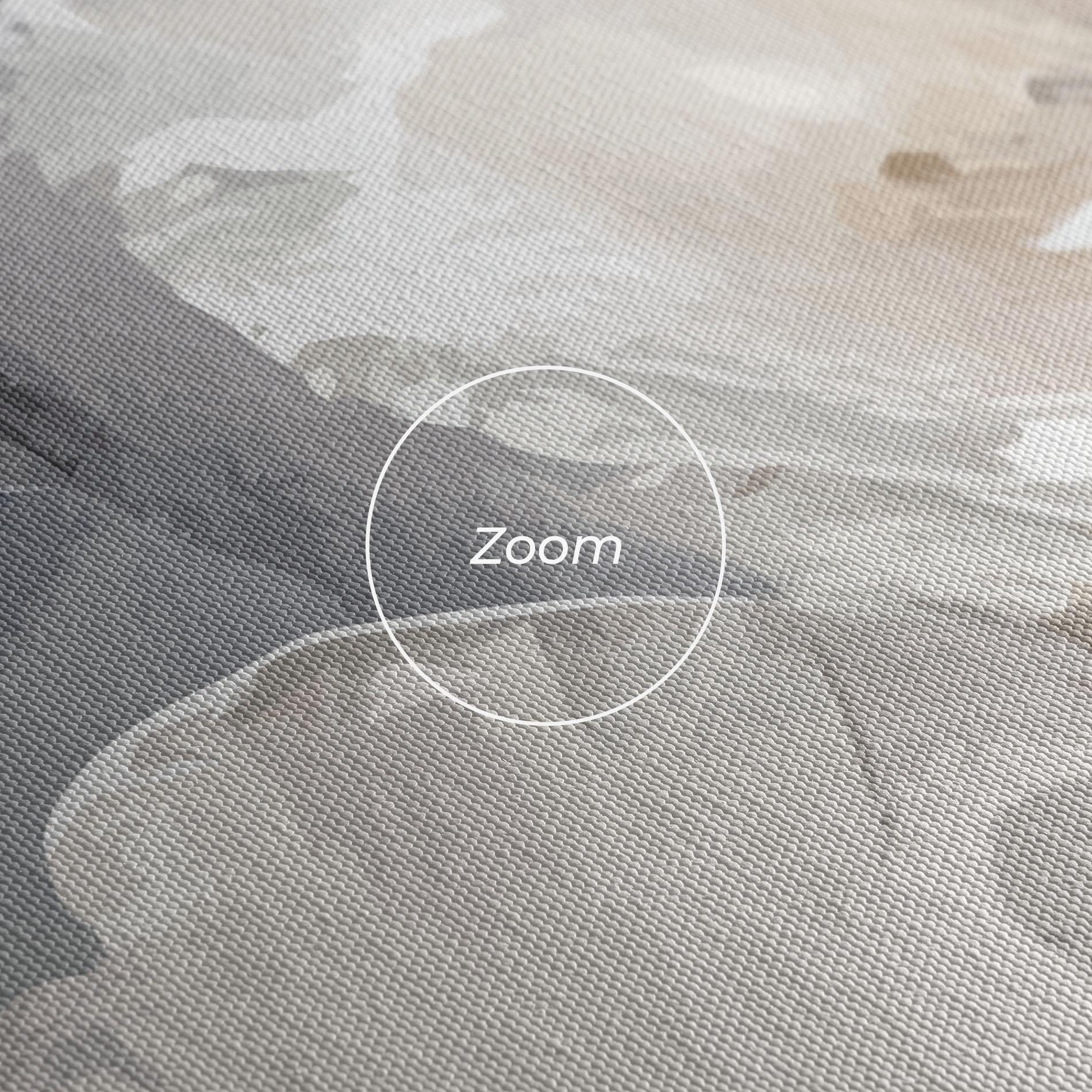 Leinwandbild Cream Mix Flower mockup 3