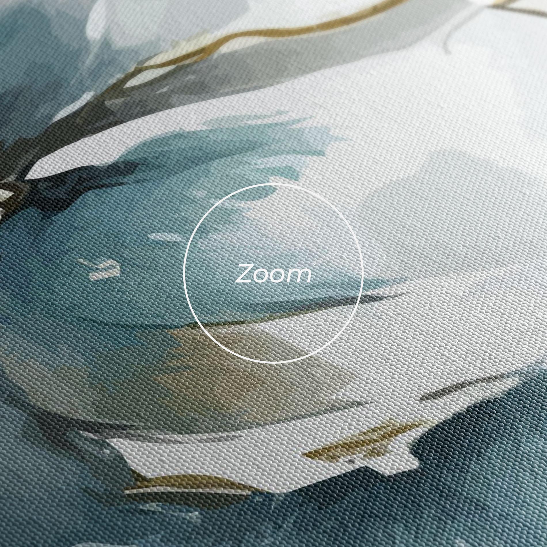 Leinwandbild Flower Mix Art mockup 3