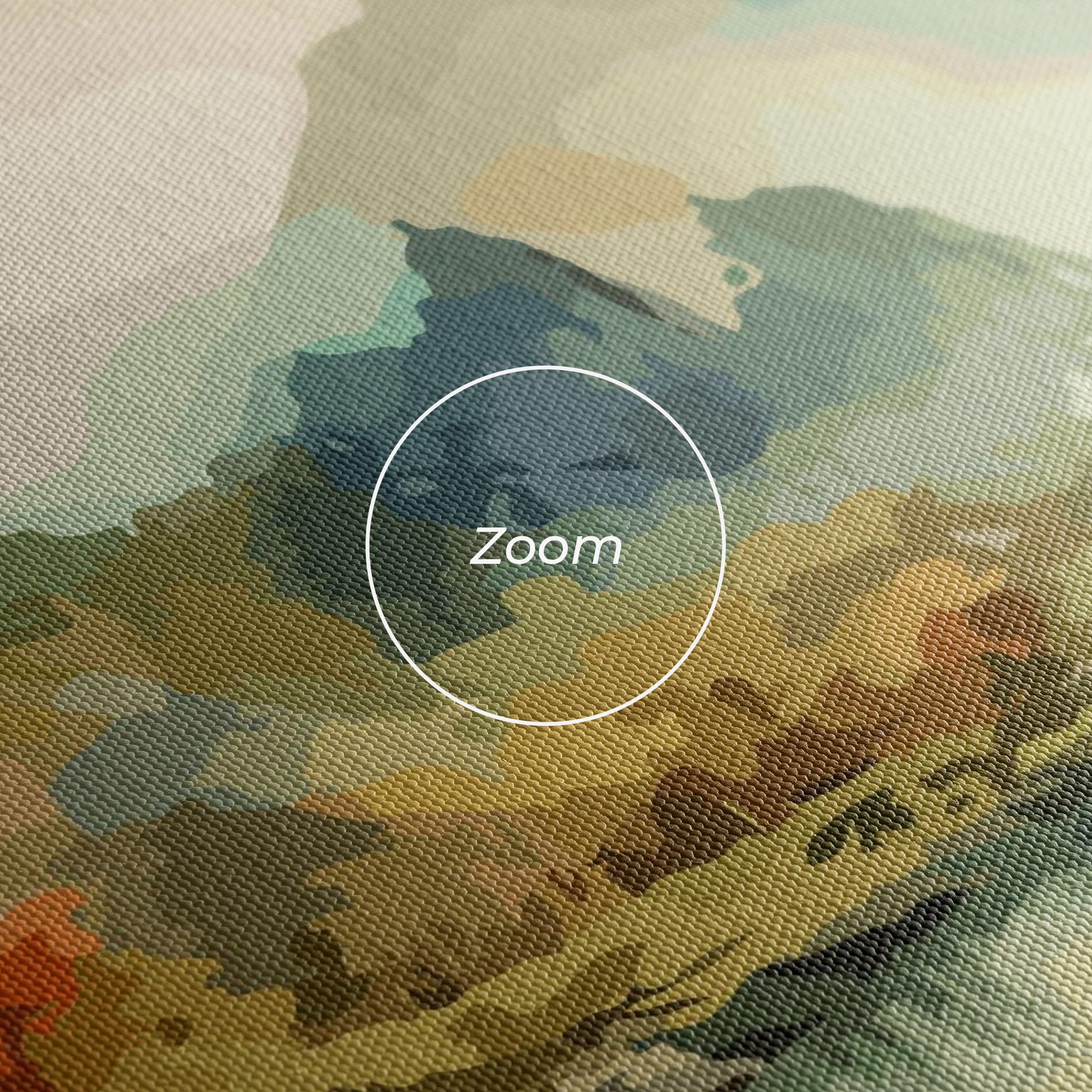 Leinwandbild Nature Painting mockup 3