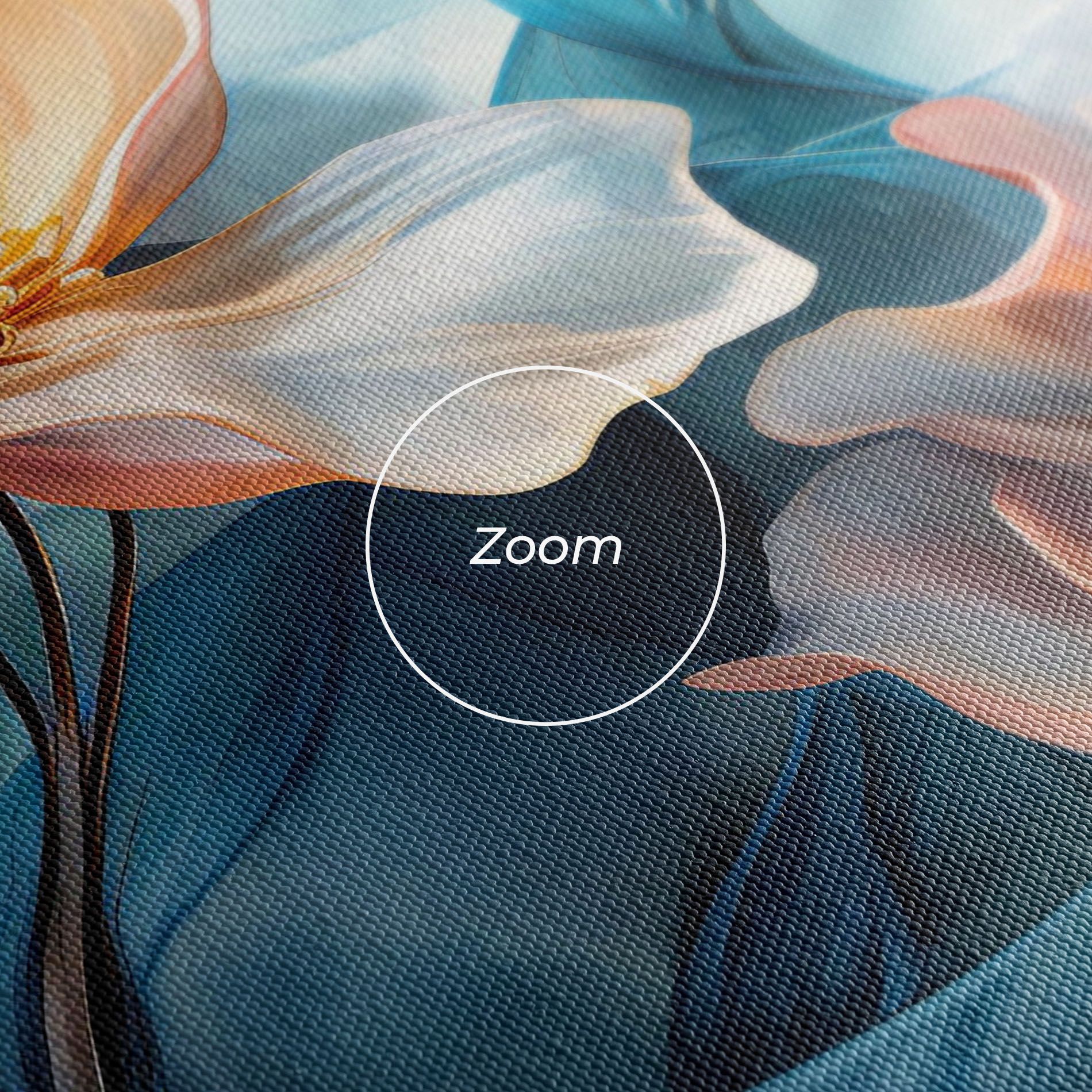 Pink Flowers Floating mockup 3