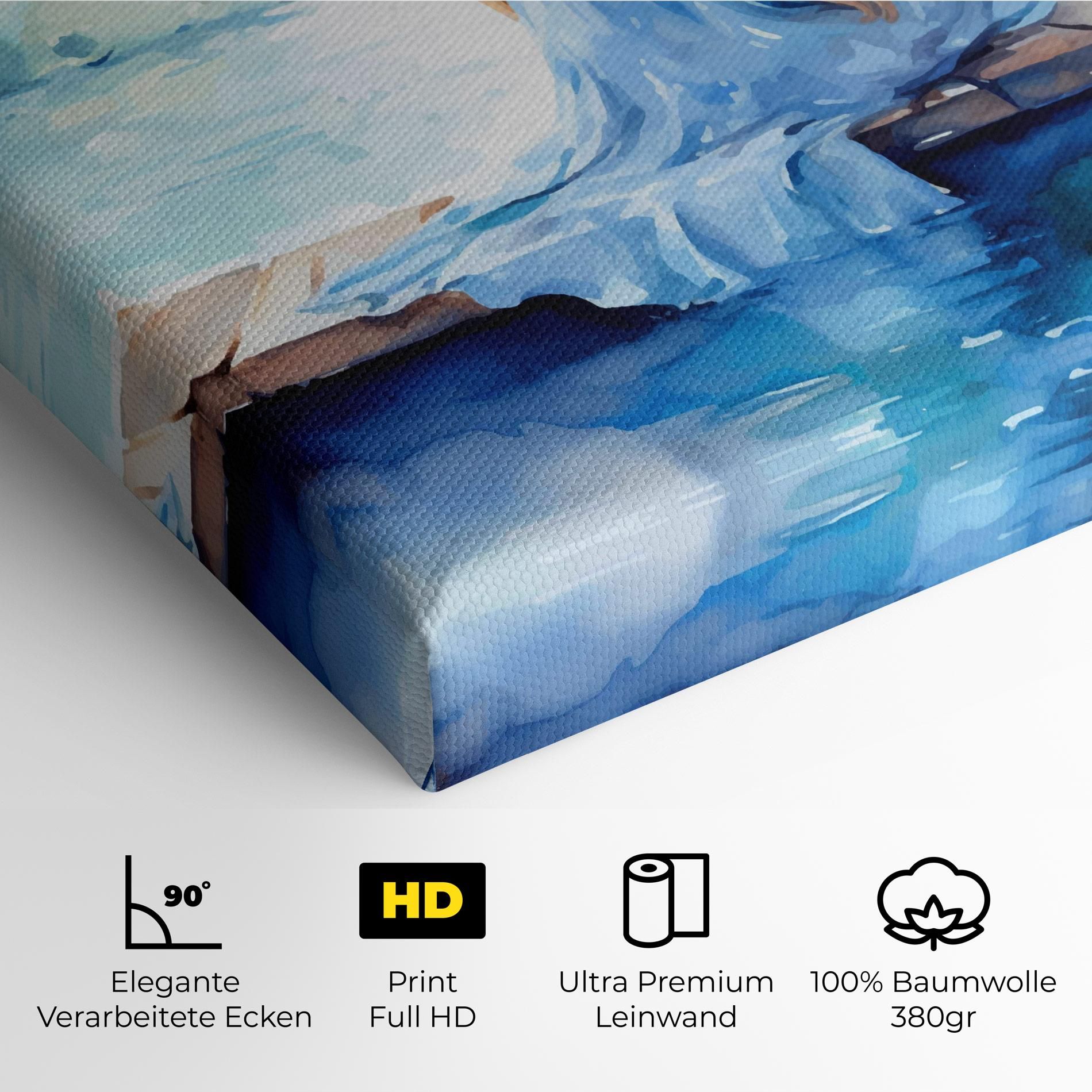 Lake Blue Woman mockup 4