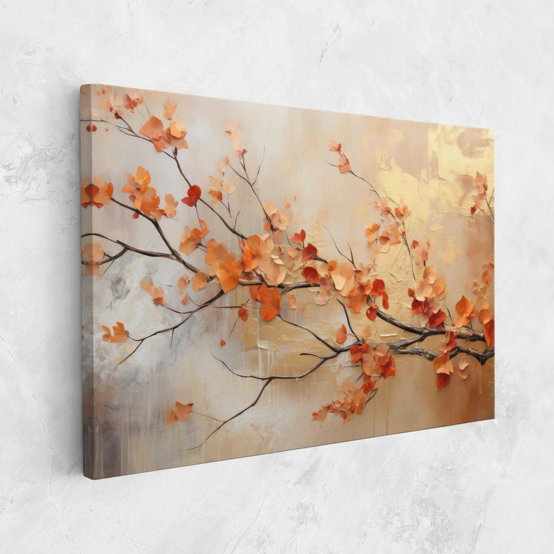 Leinwandbild Autumn Nature Art mockup 1