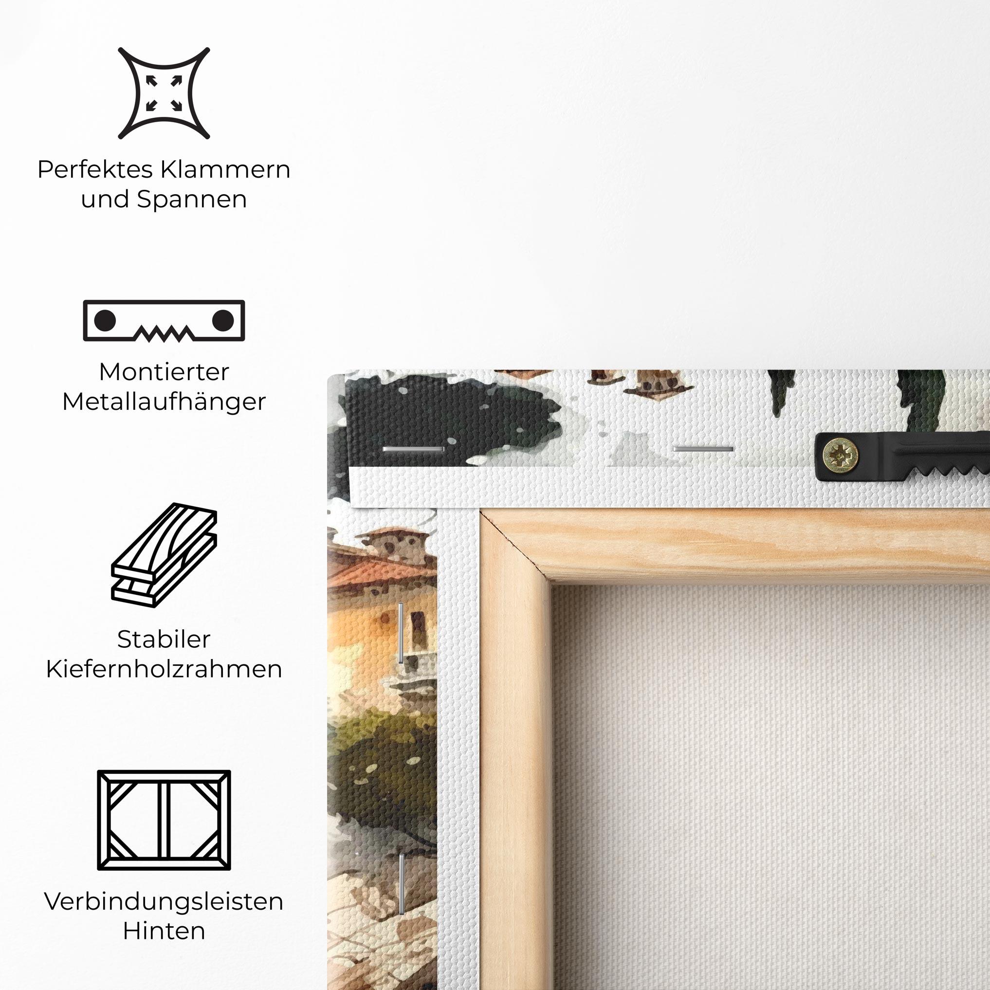 Leinwandbild Stunning Painting mockup 5