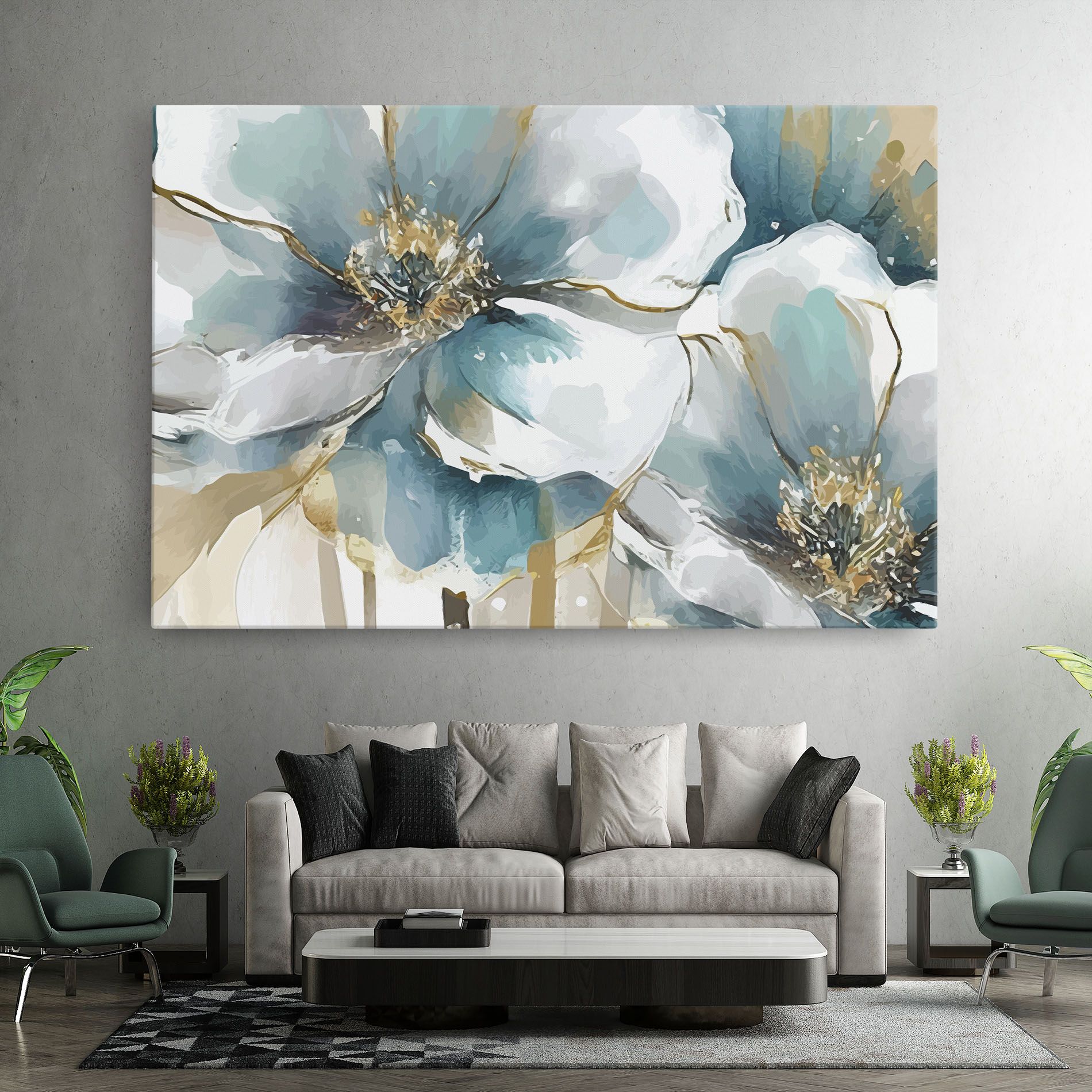 Flower Mix Art mockup 7