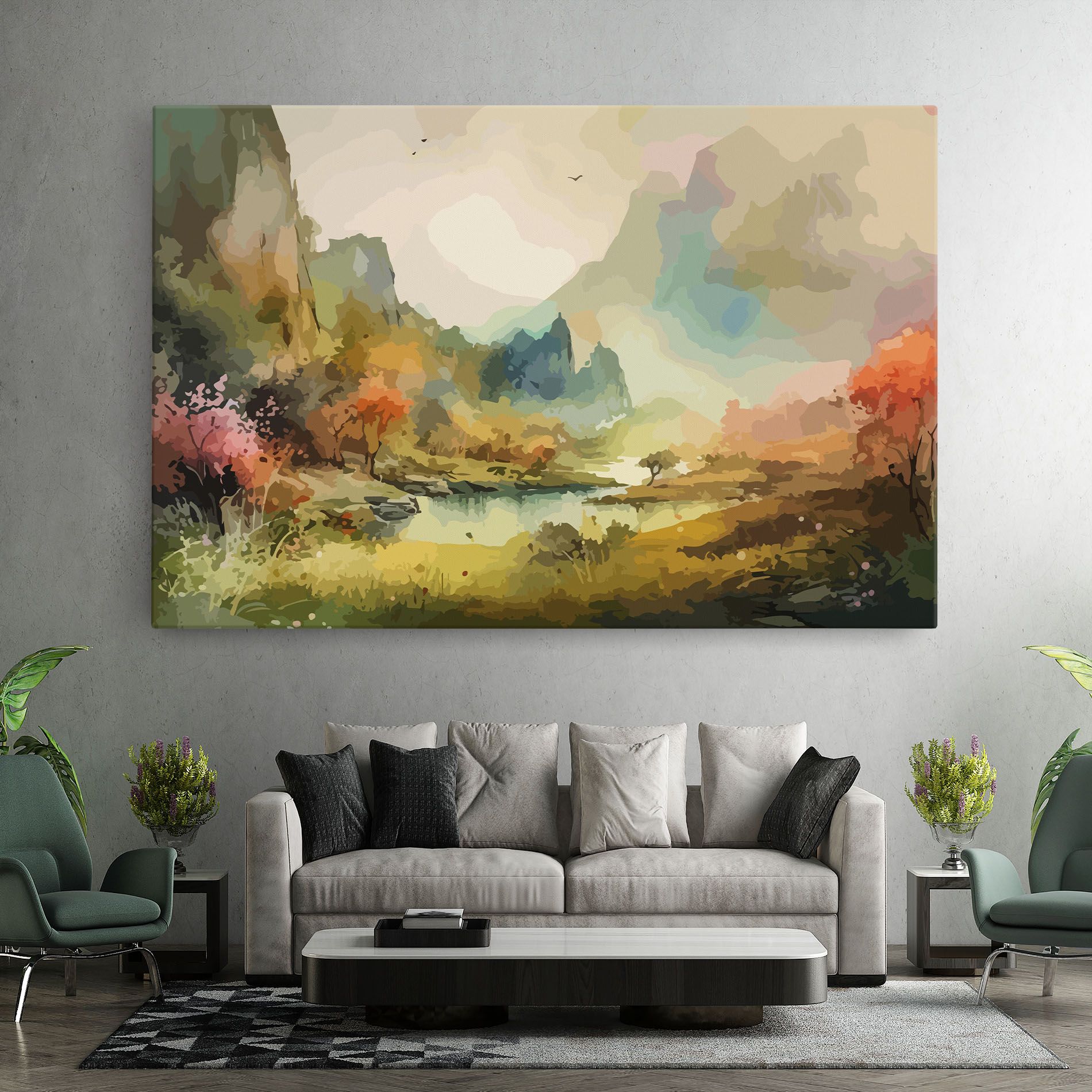 Nature Painting mockup 7