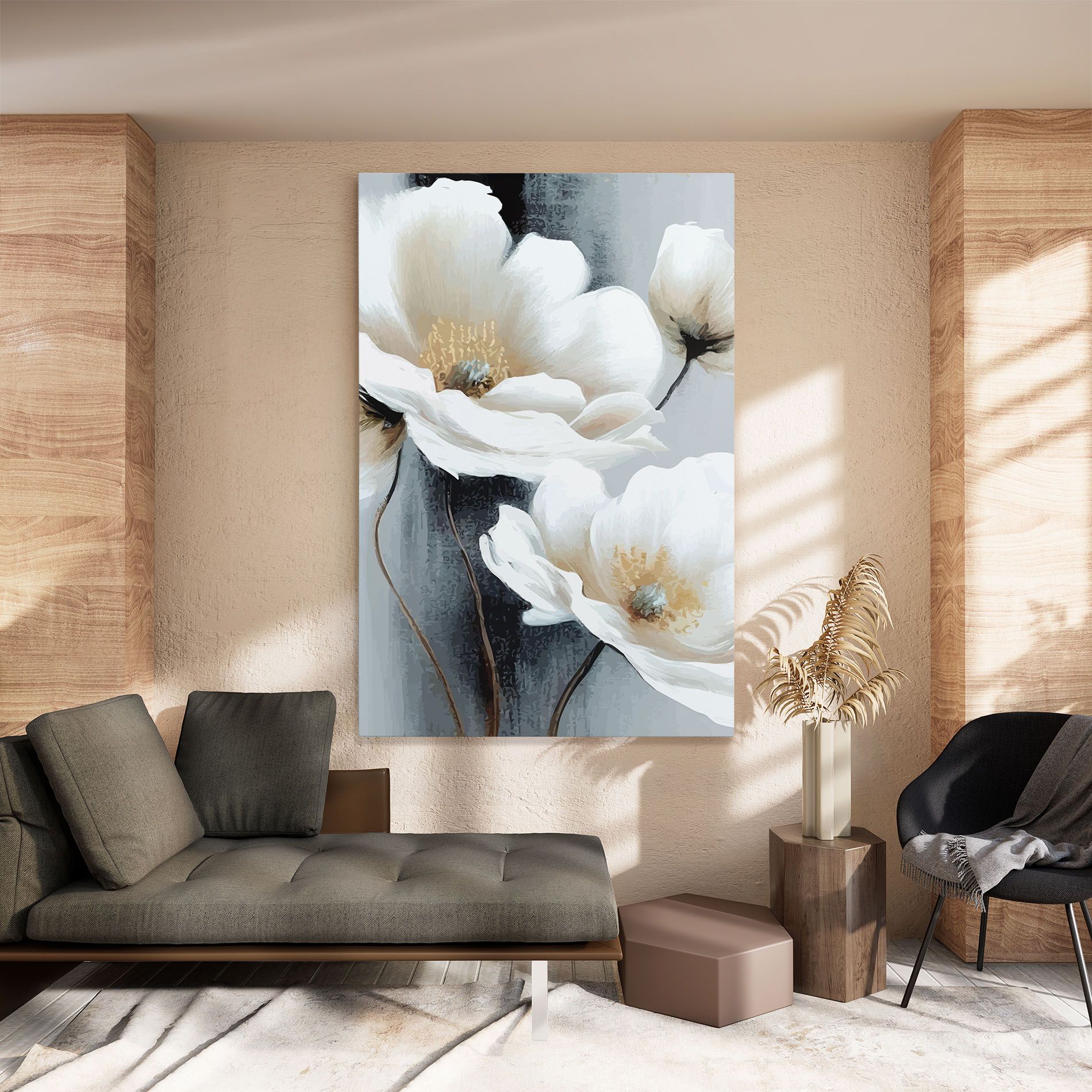 Paint Texture Flower mockup 8