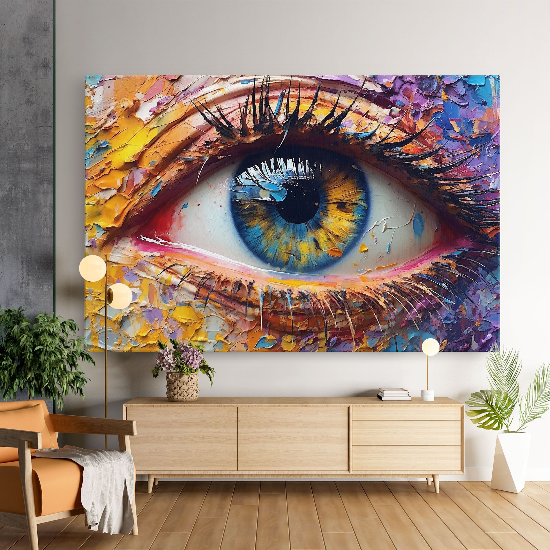 Blue Eyes Art mockup 9