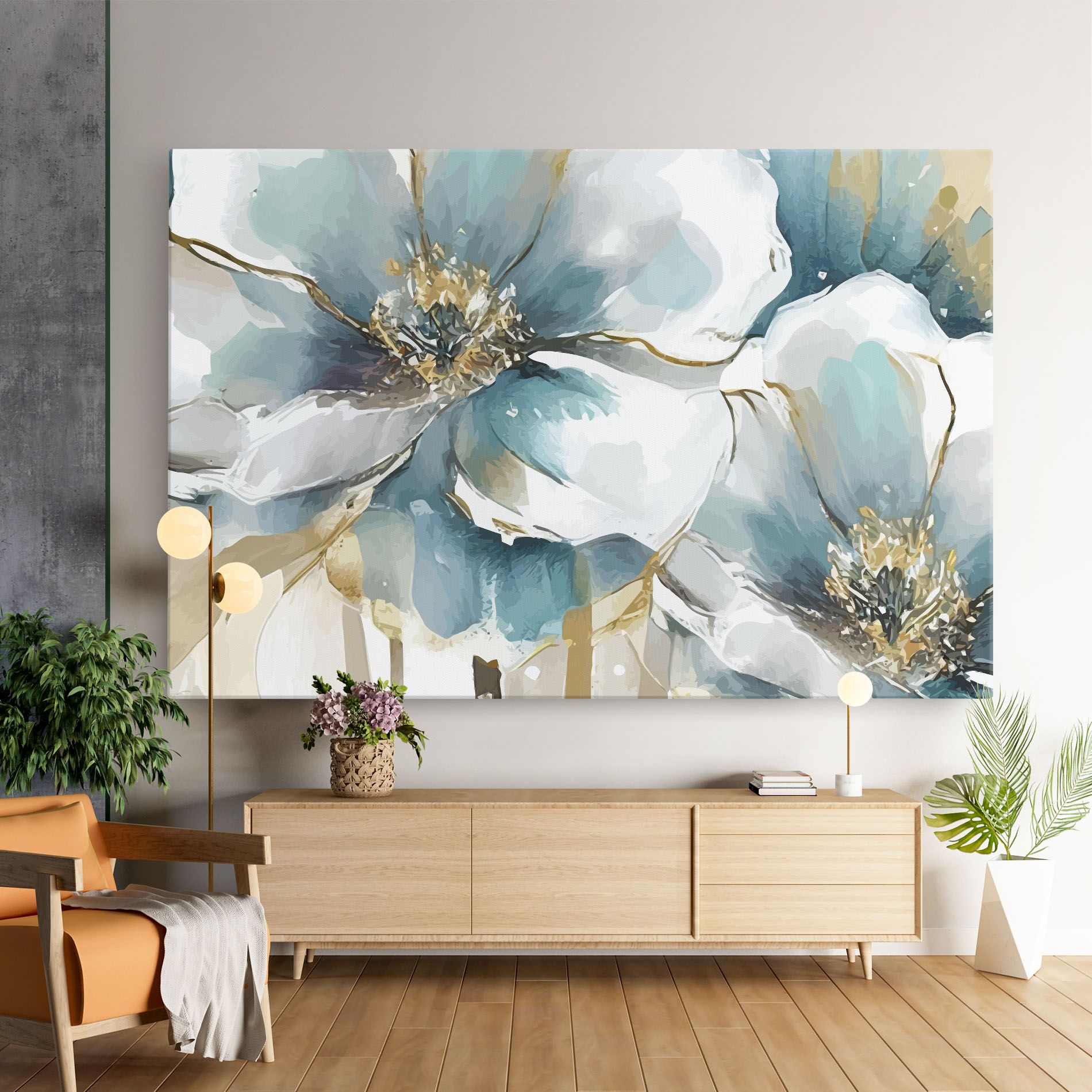 Flower Mix Art mockup 9