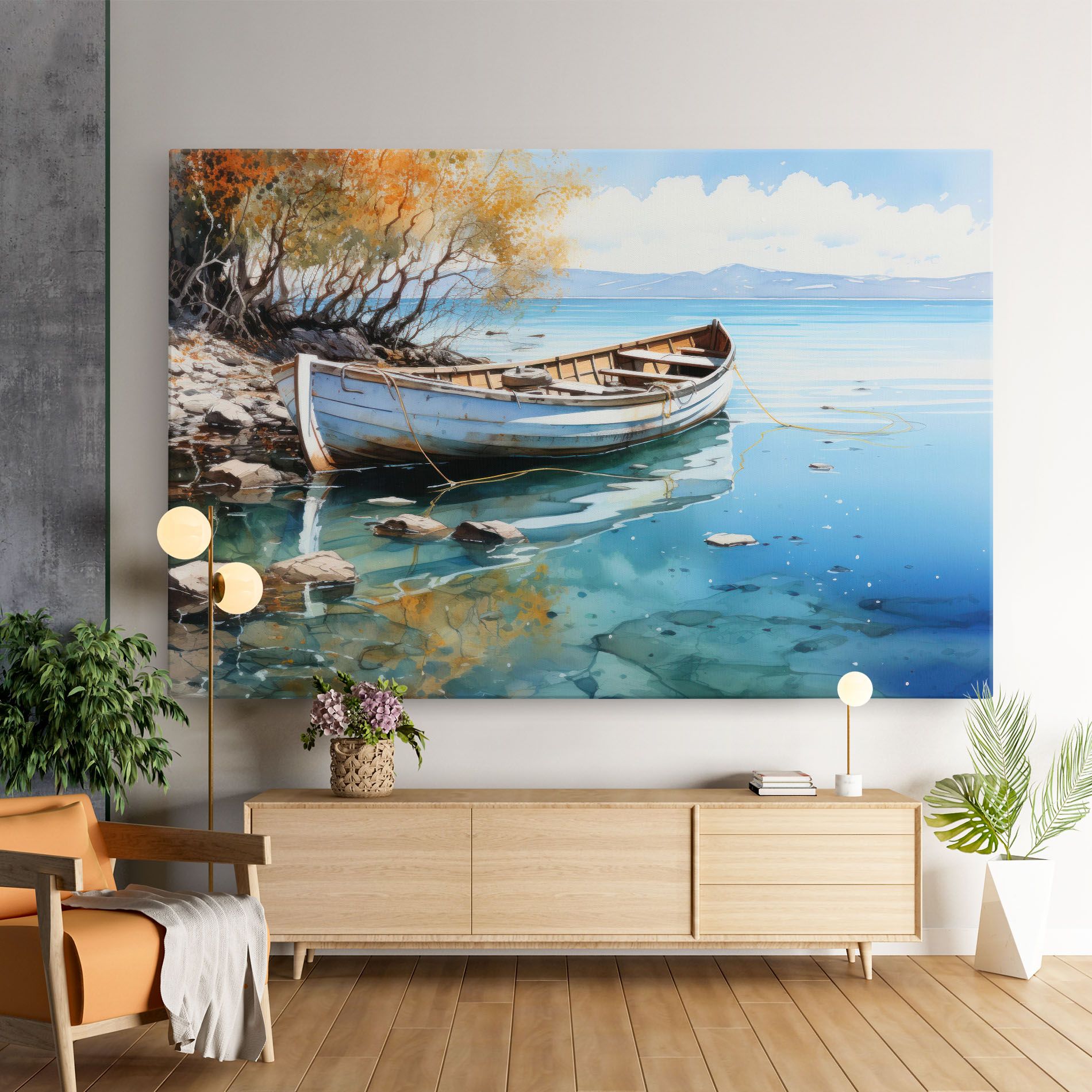 Sailing Boat mockup 9